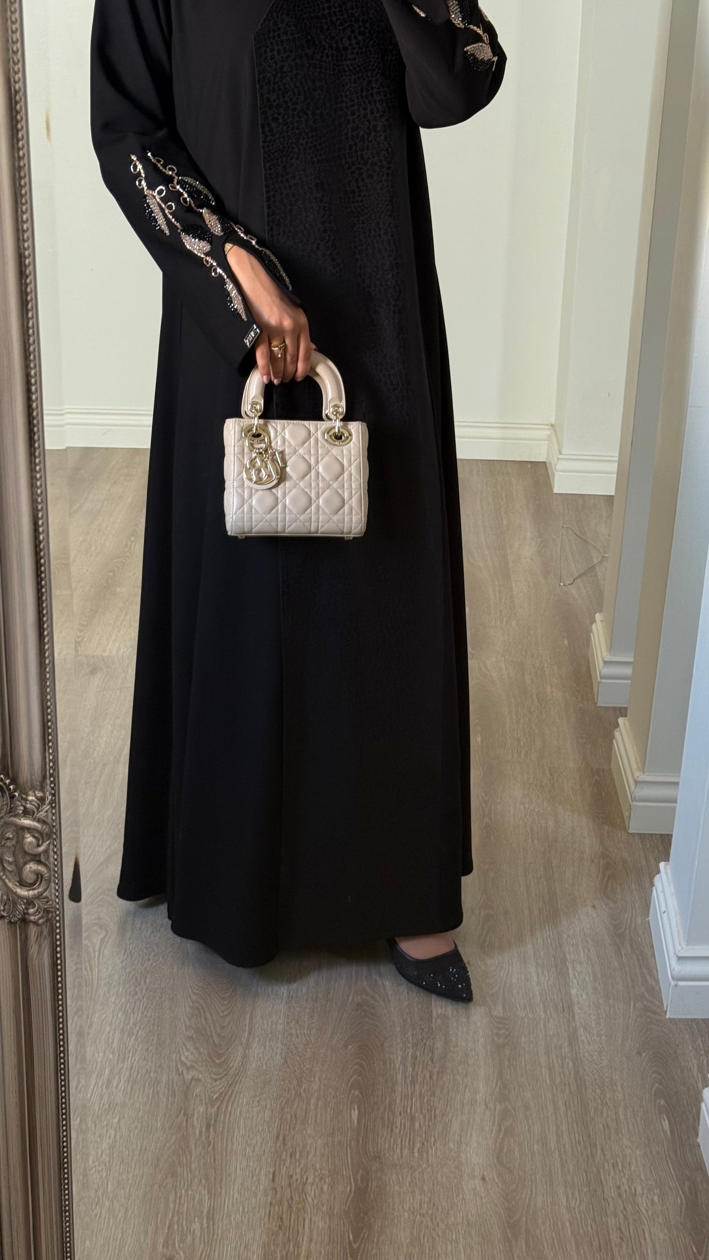 Celine Black Abaya