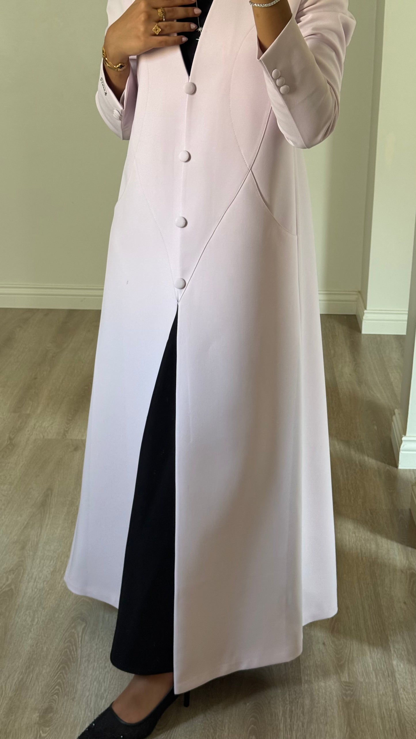 Blush blazer
