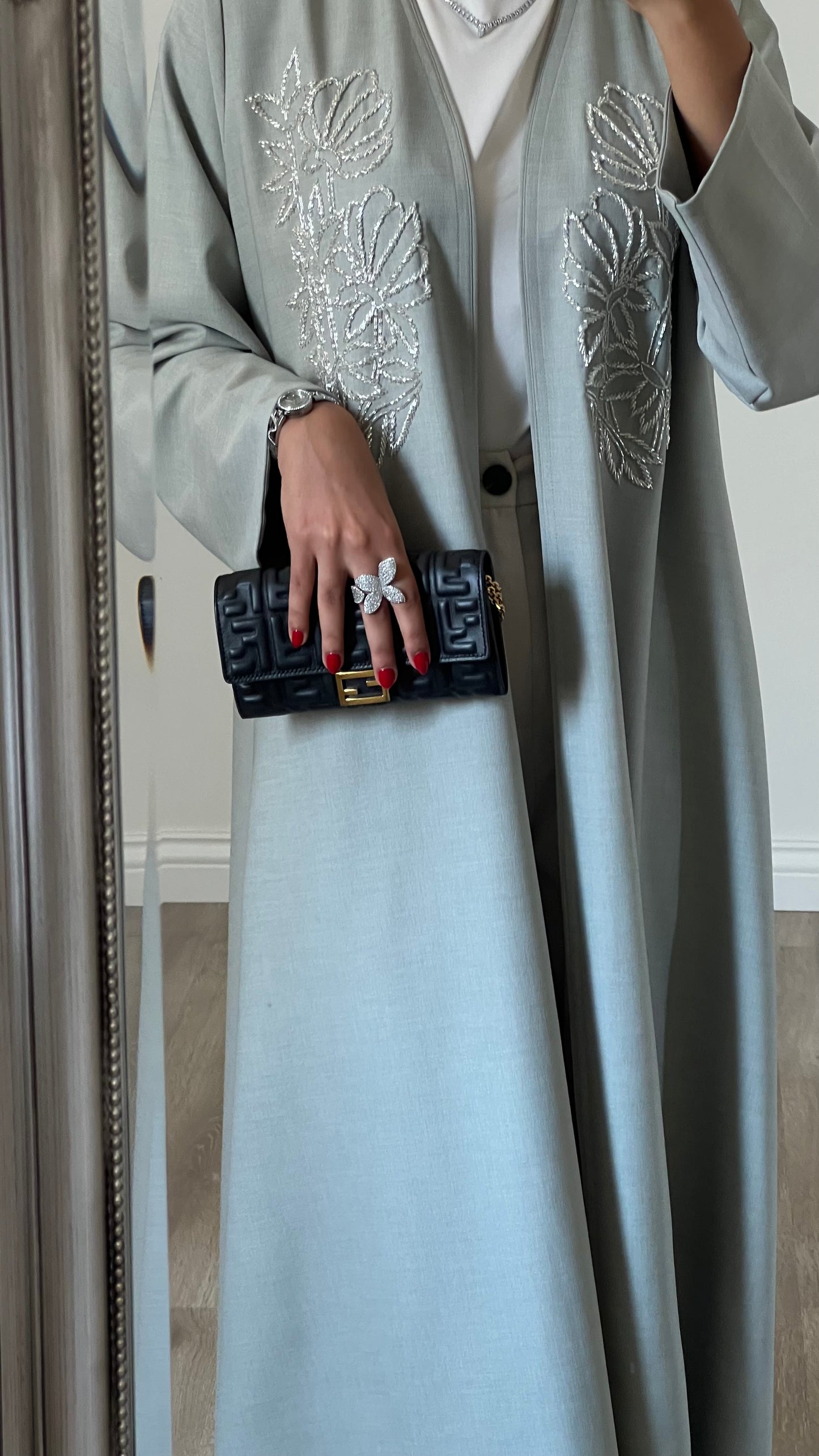 Emerald abaya