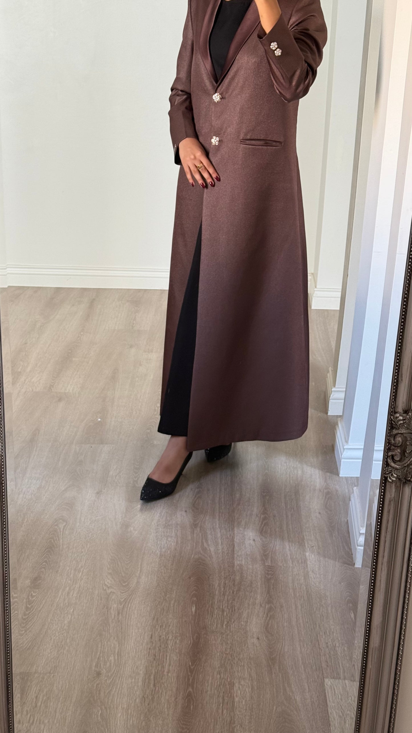 Glamour in purple brown