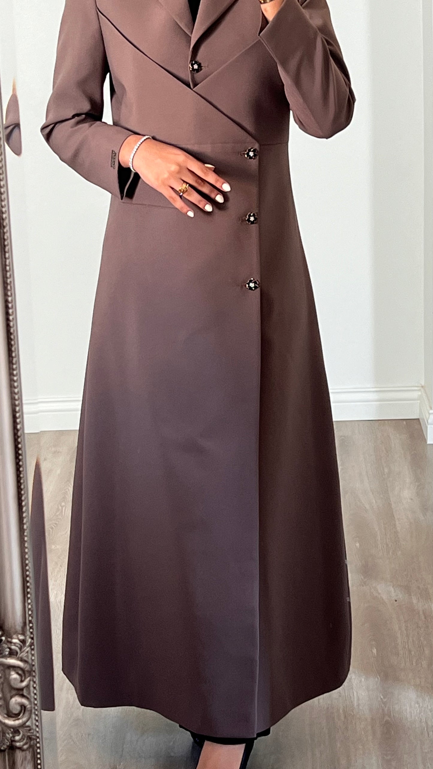 Mocha mousse blazer