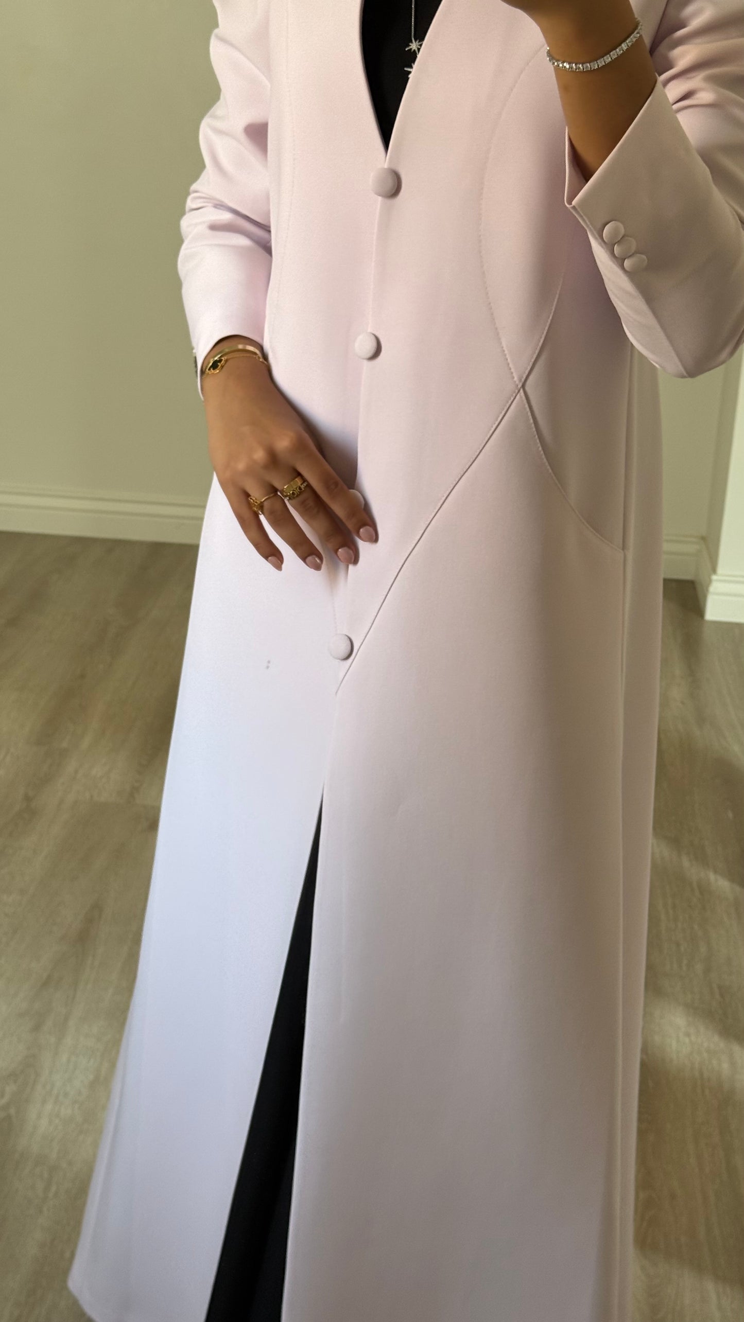 Blush blazer
