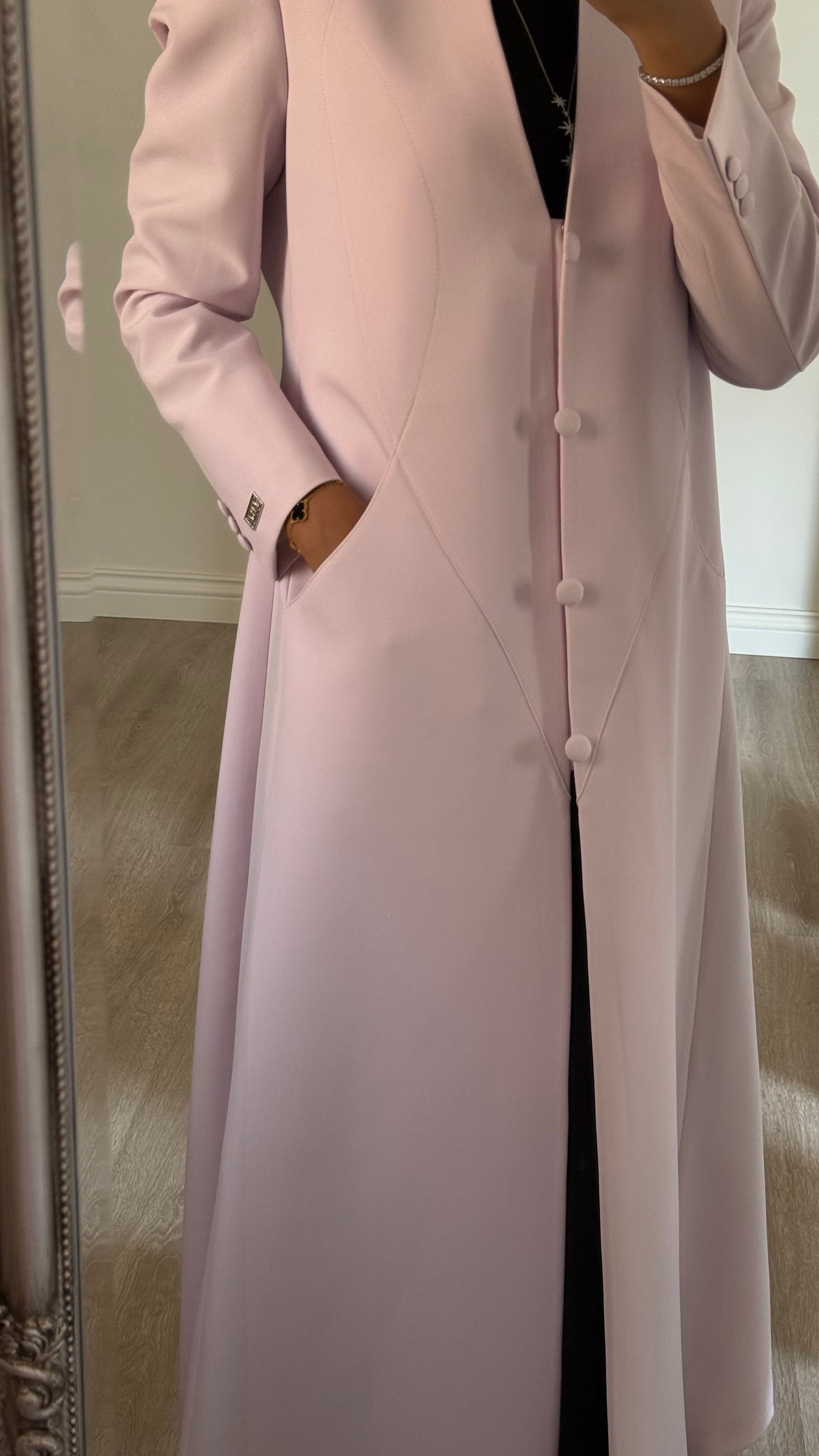Blush blazer