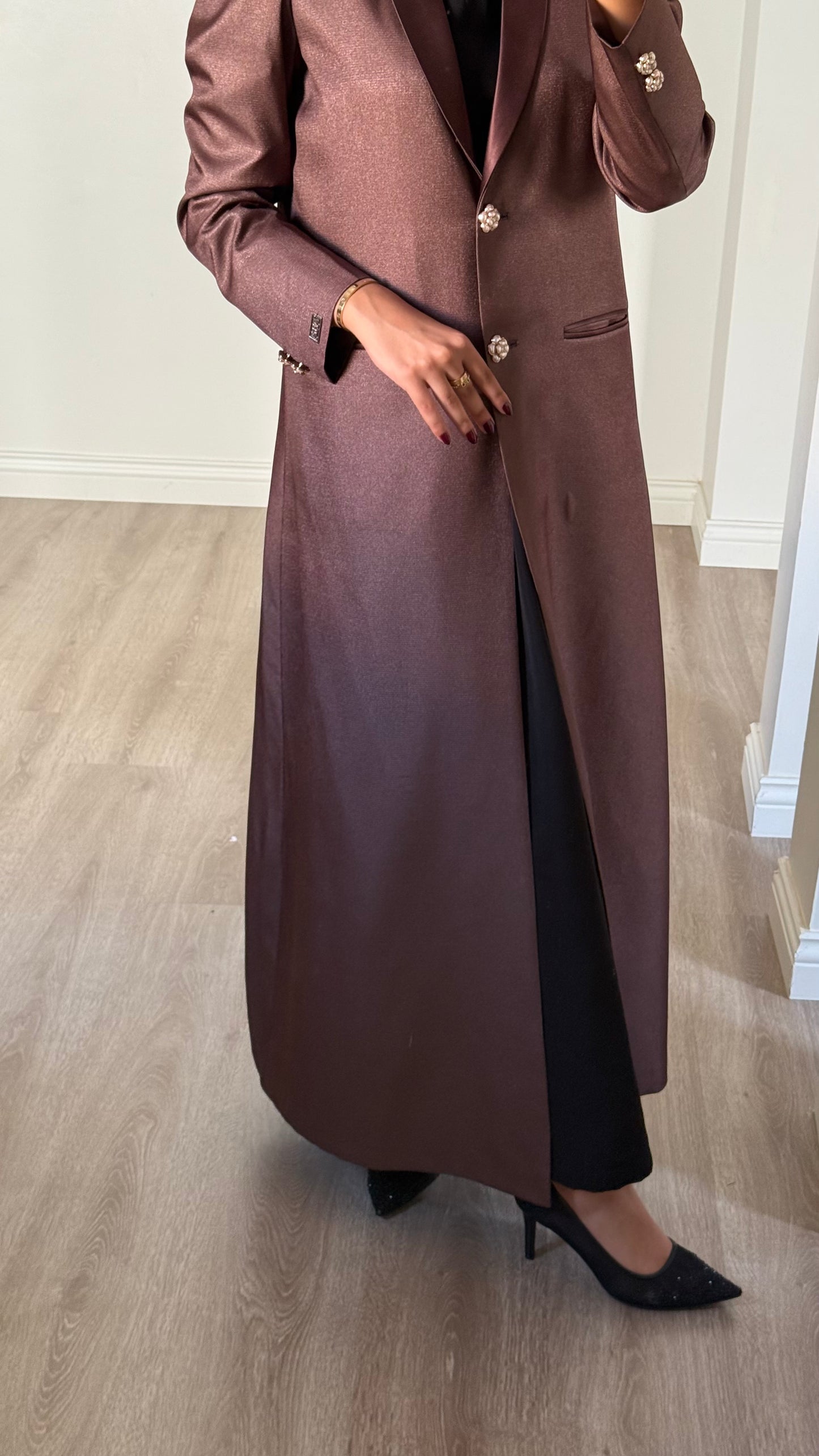 Glamour in purple brown