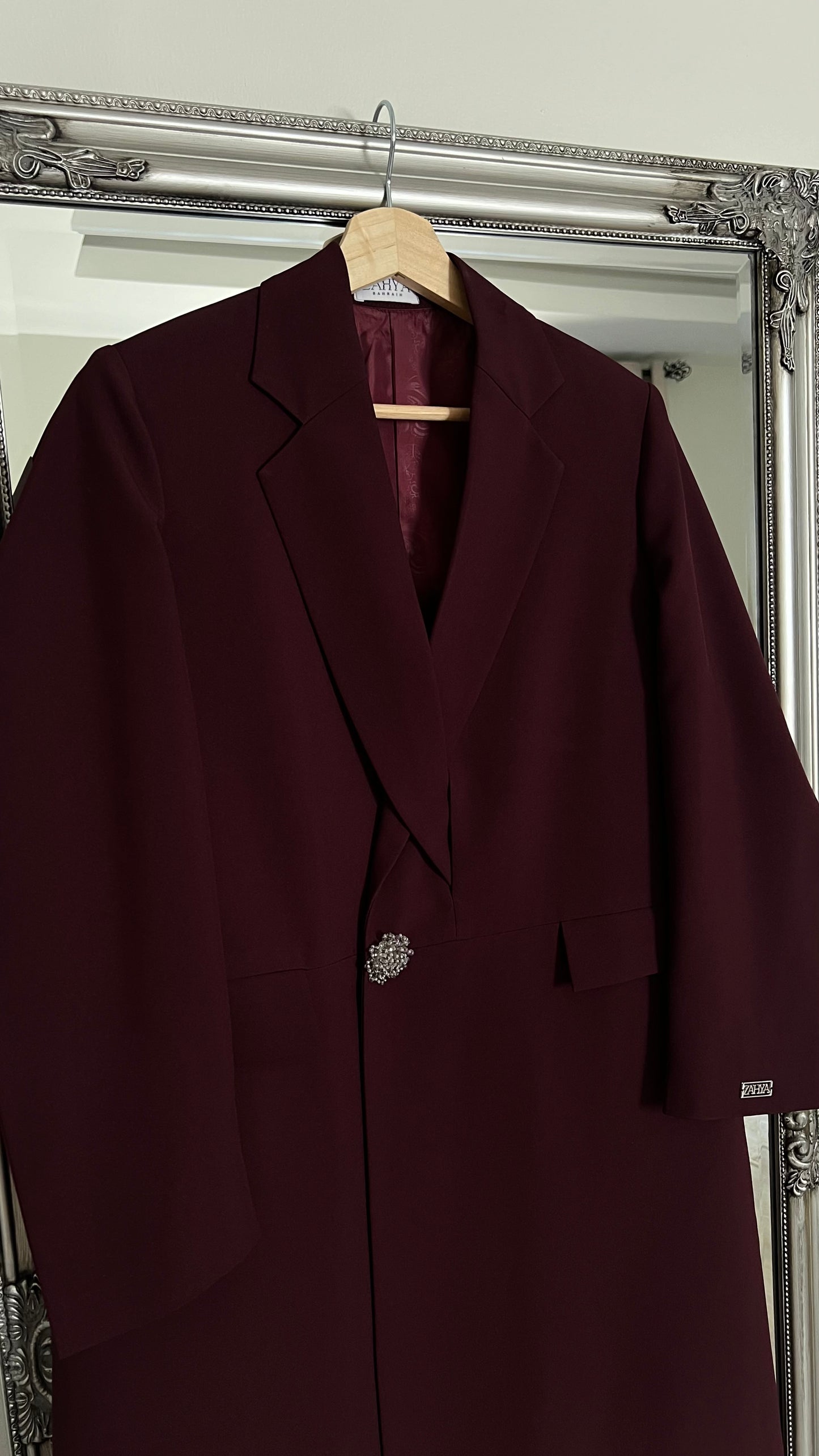 Royal blazer in burgundy( fawri )