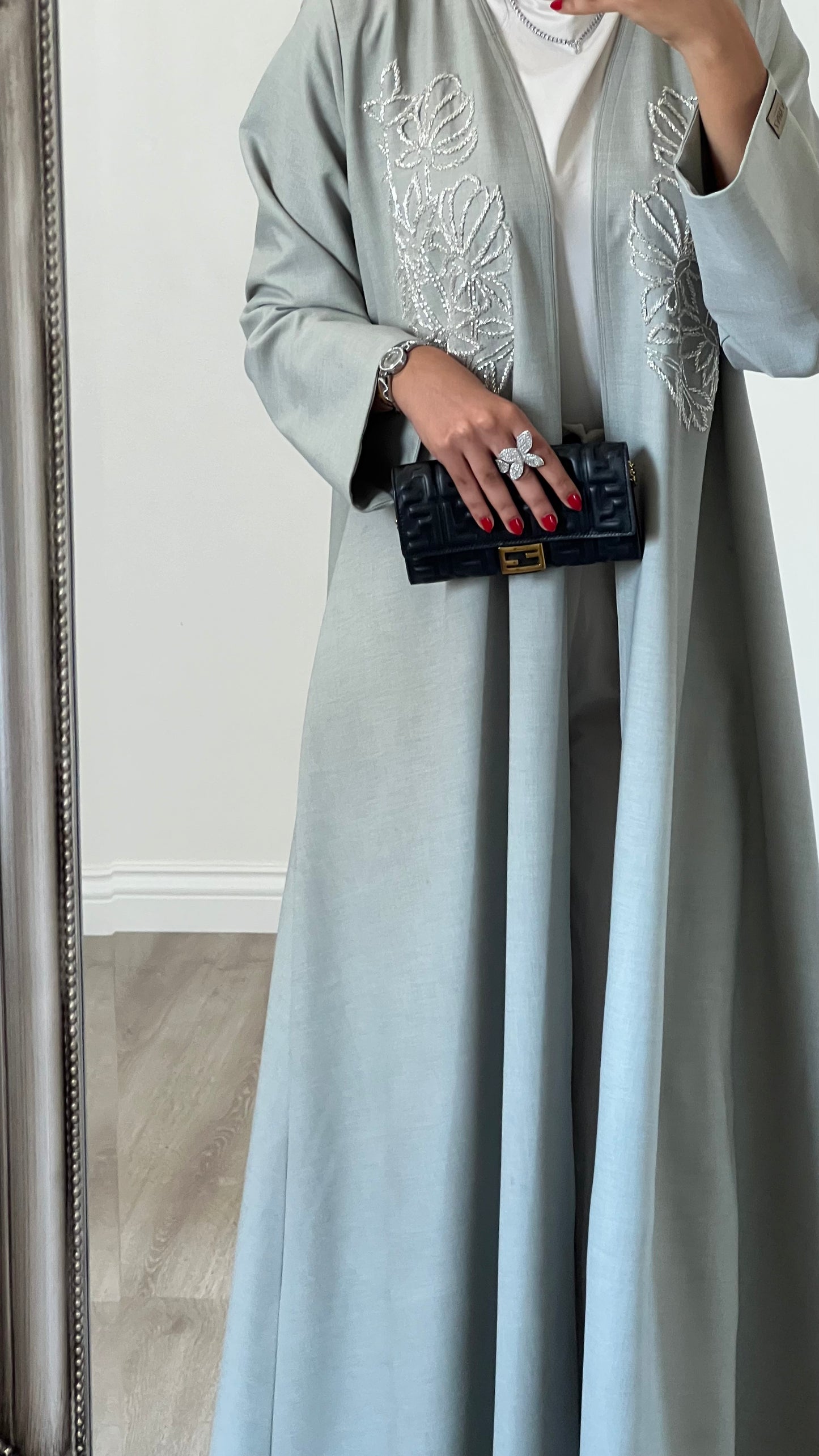 Emerald abaya