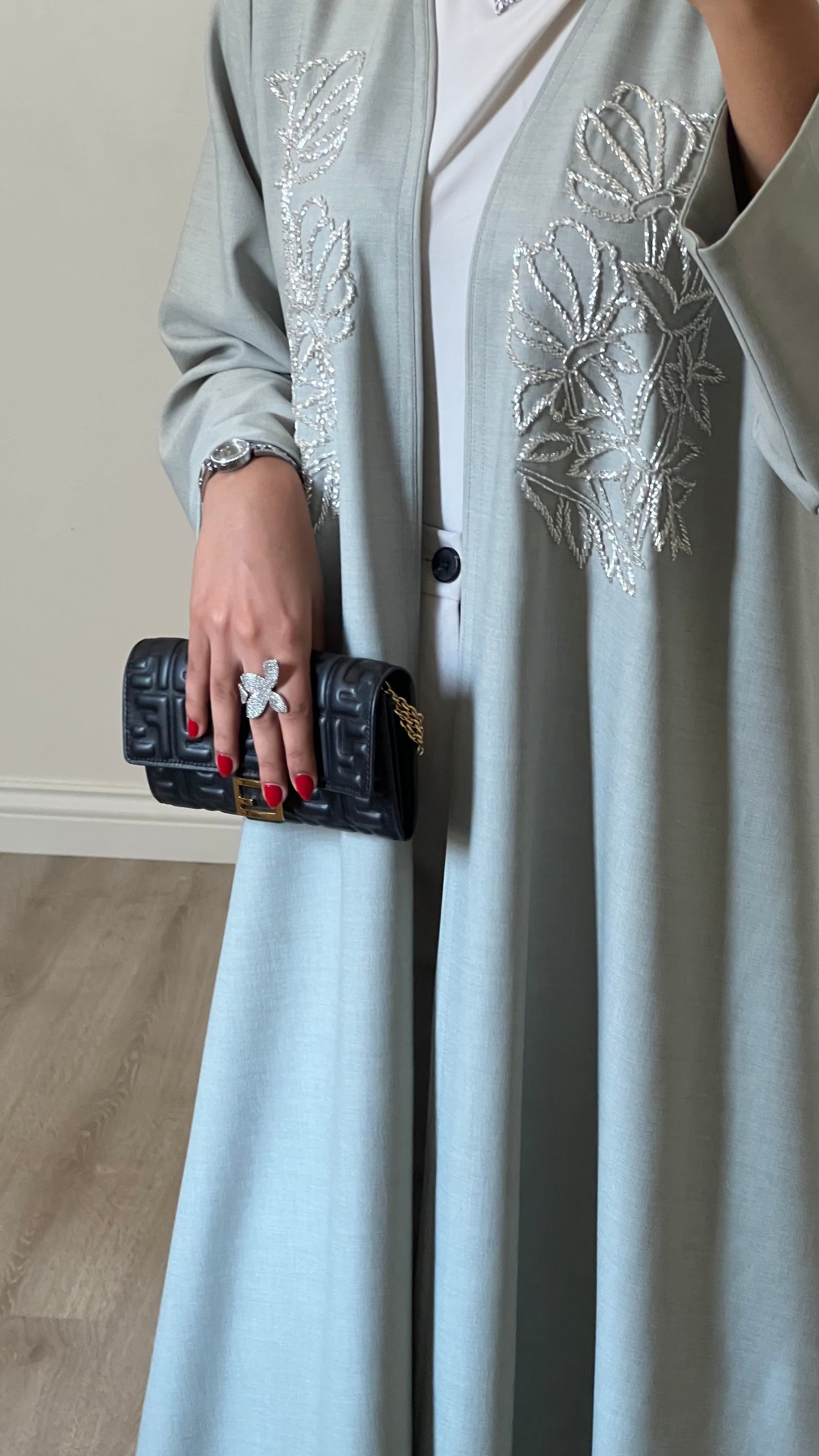 Emerald abaya