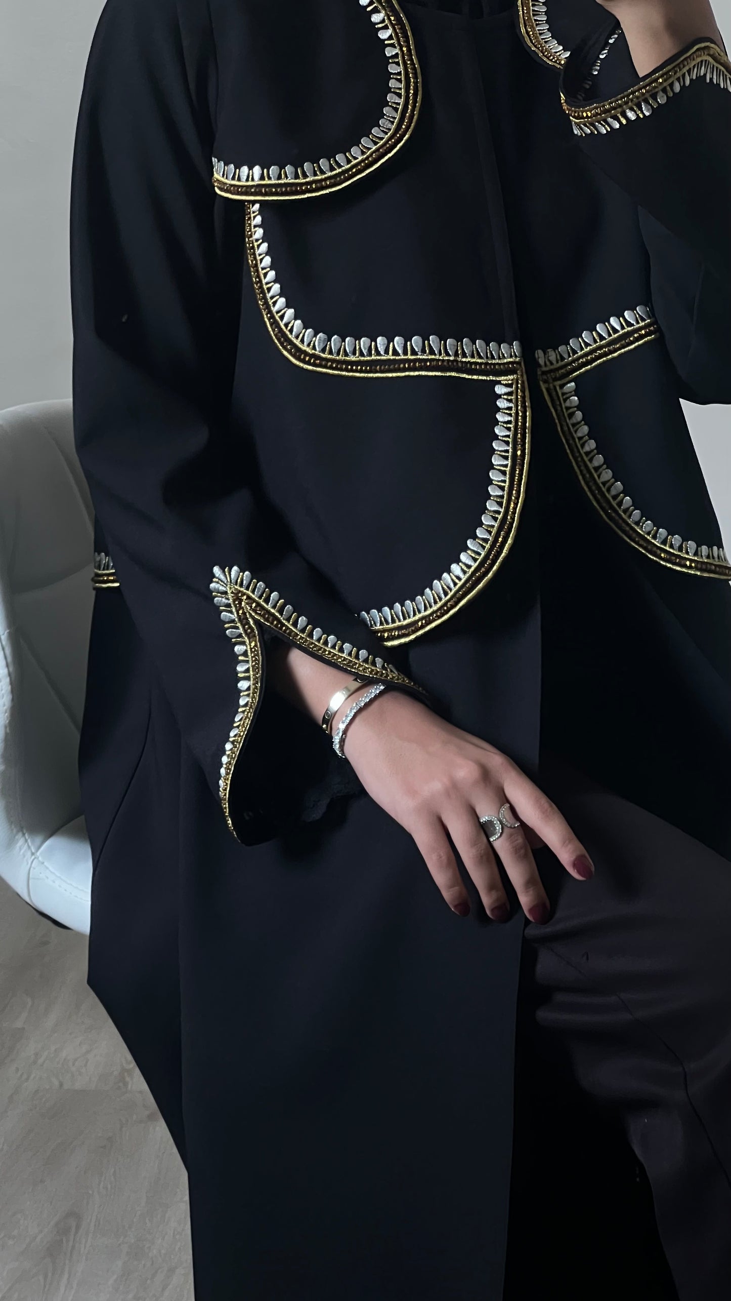 Golden abaya