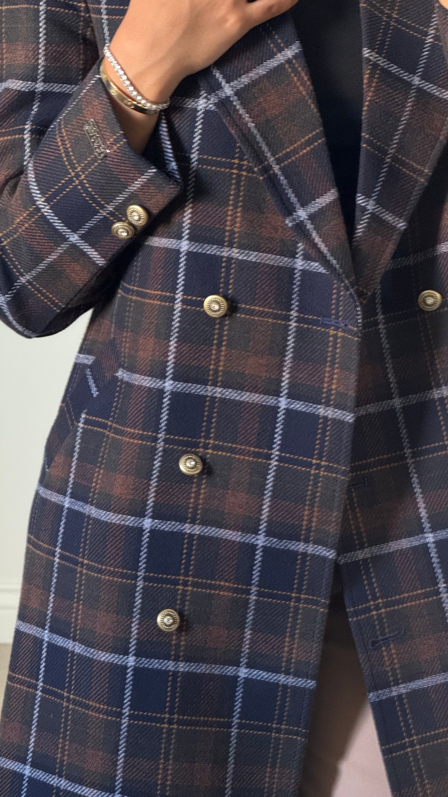 Heritage Check Coat