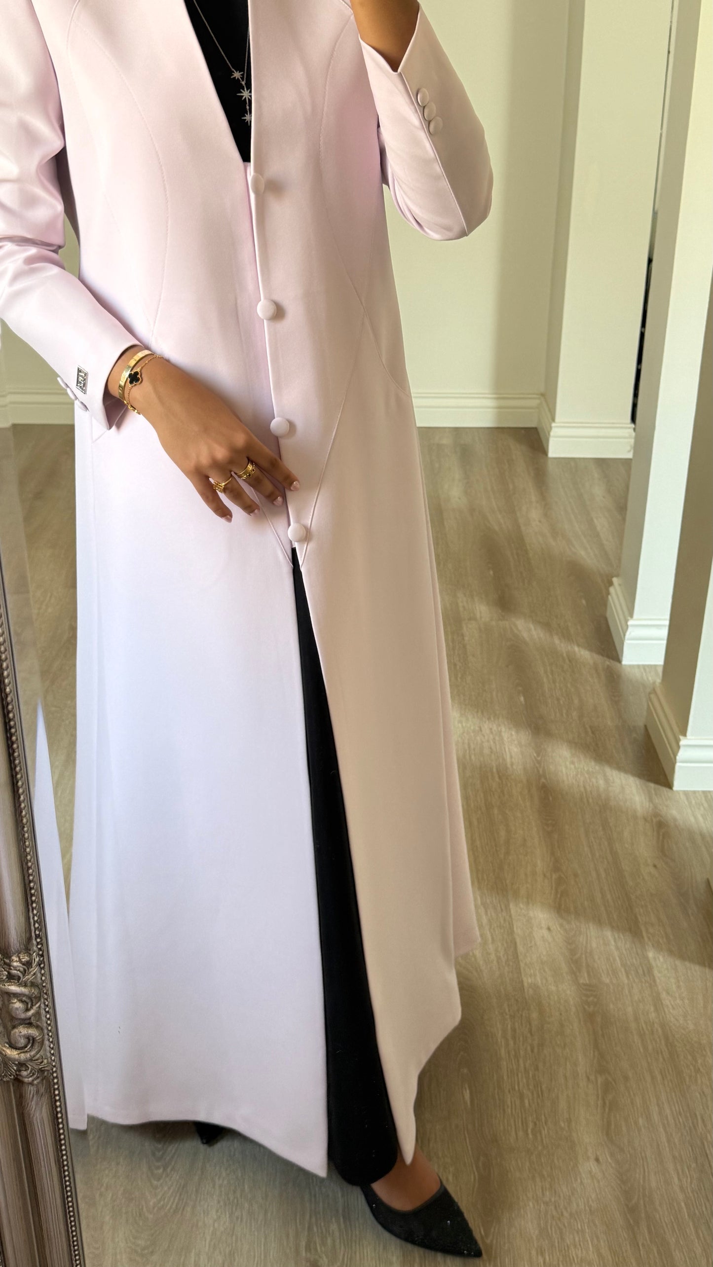 Blush blazer