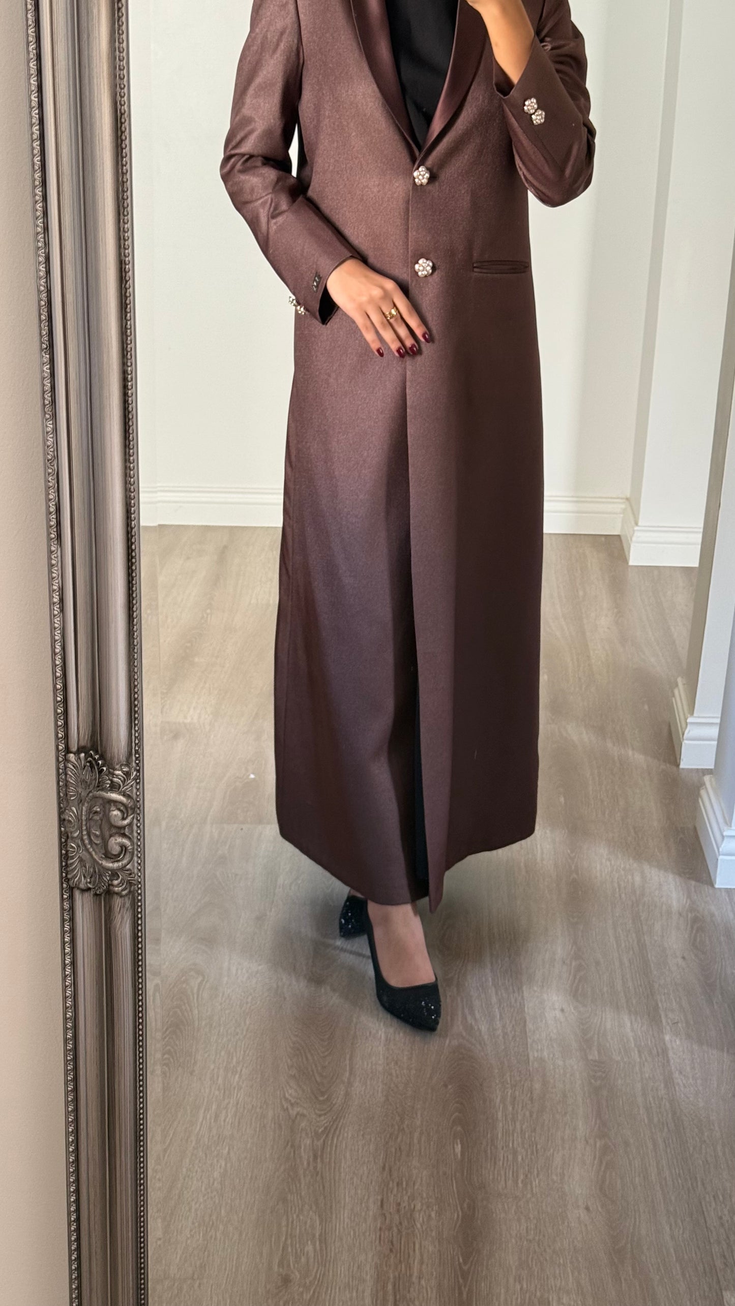 Glamour in purple brown