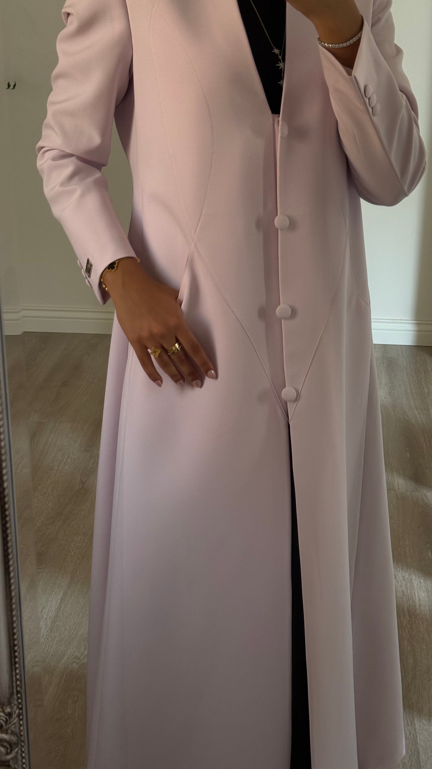 Blush blazer
