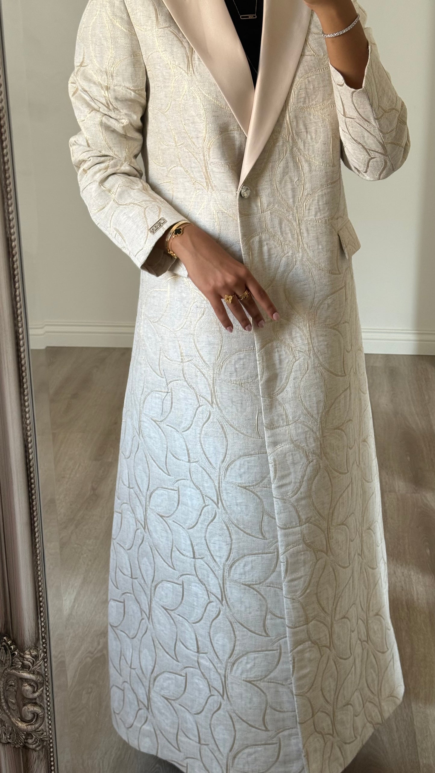 Golden Leaf Jacquard