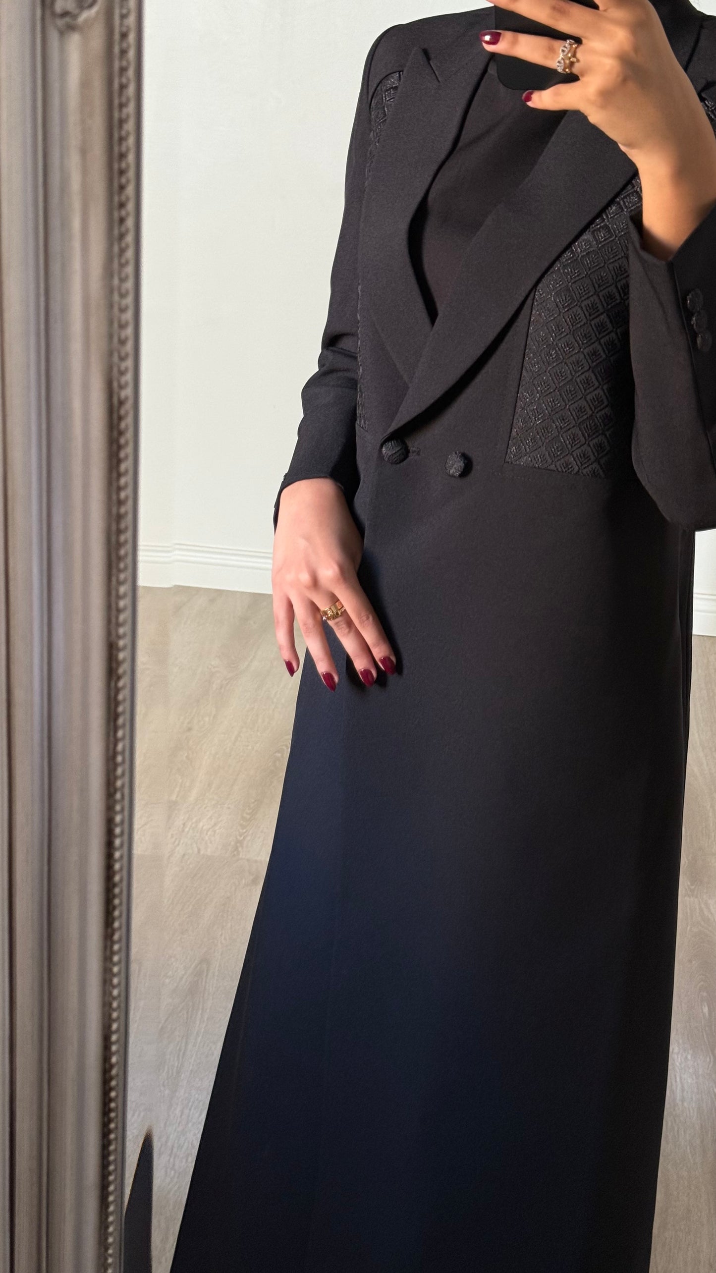 Noir blazer