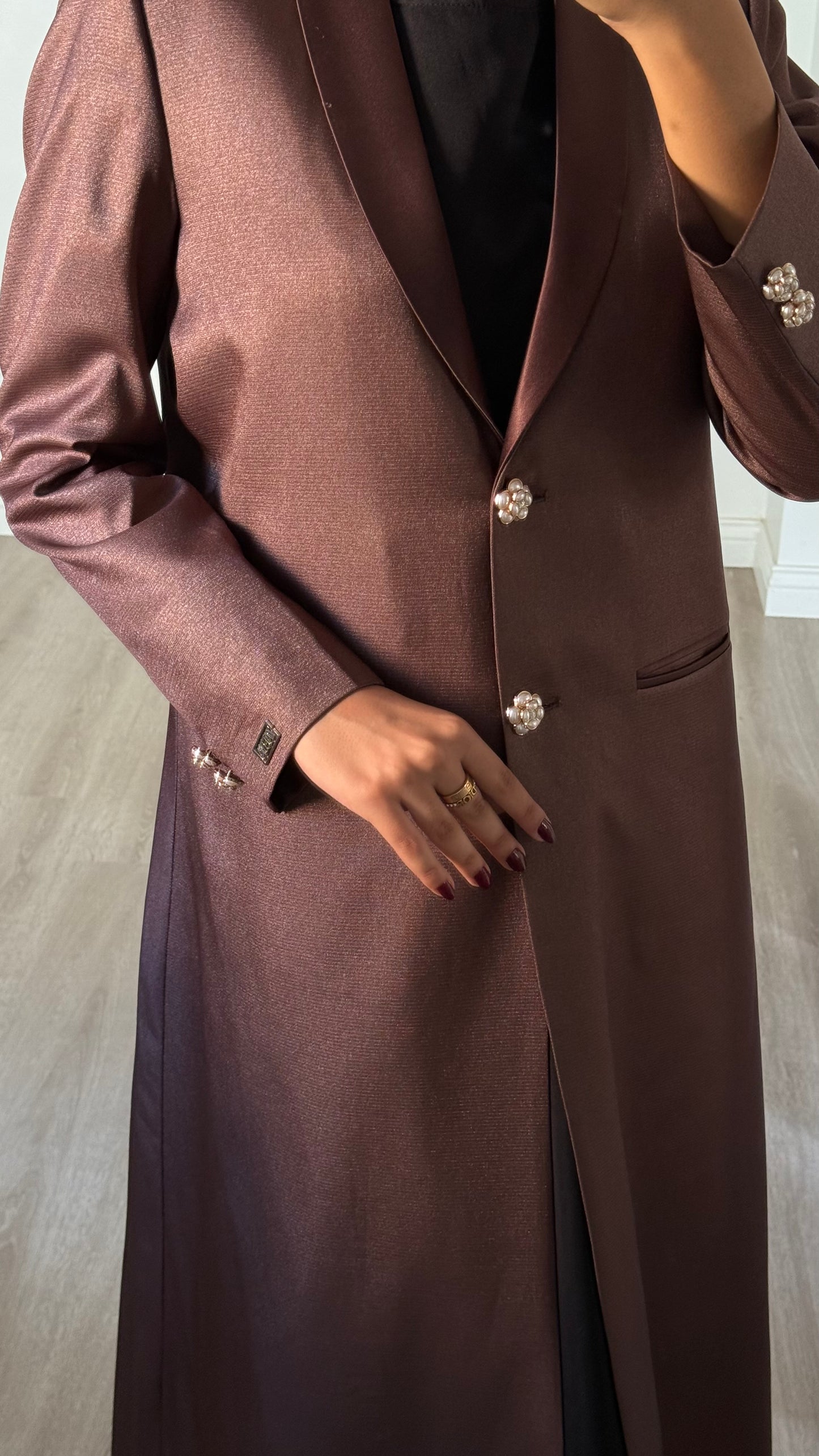 Glamour in purple brown