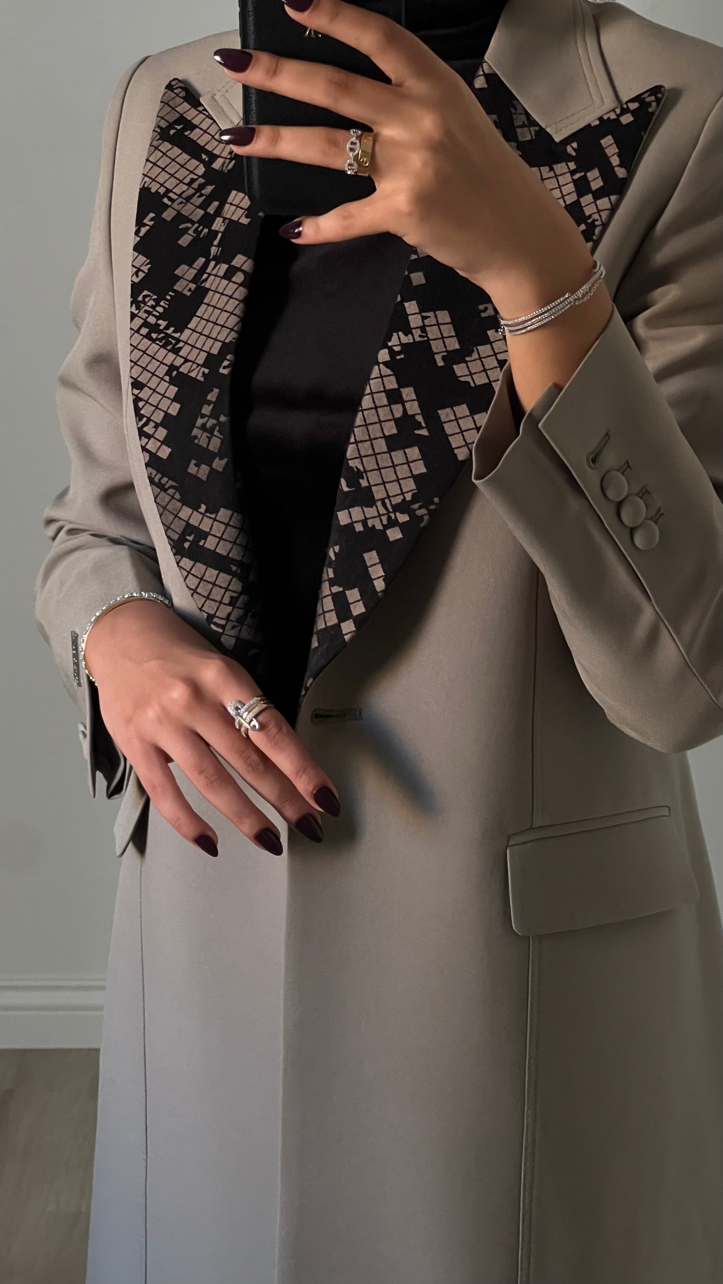 Dream blazer in khaki