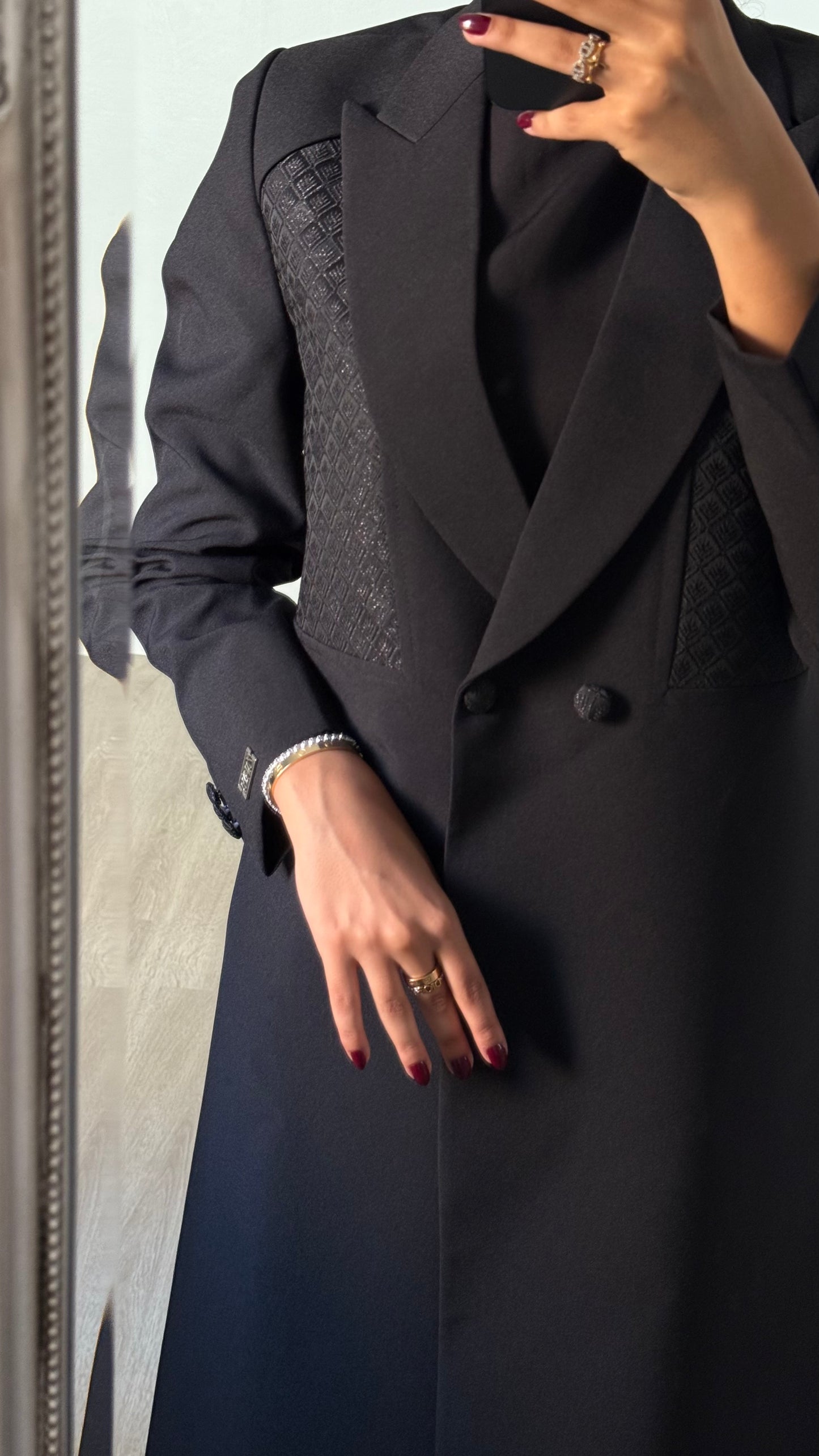 Noir blazer
