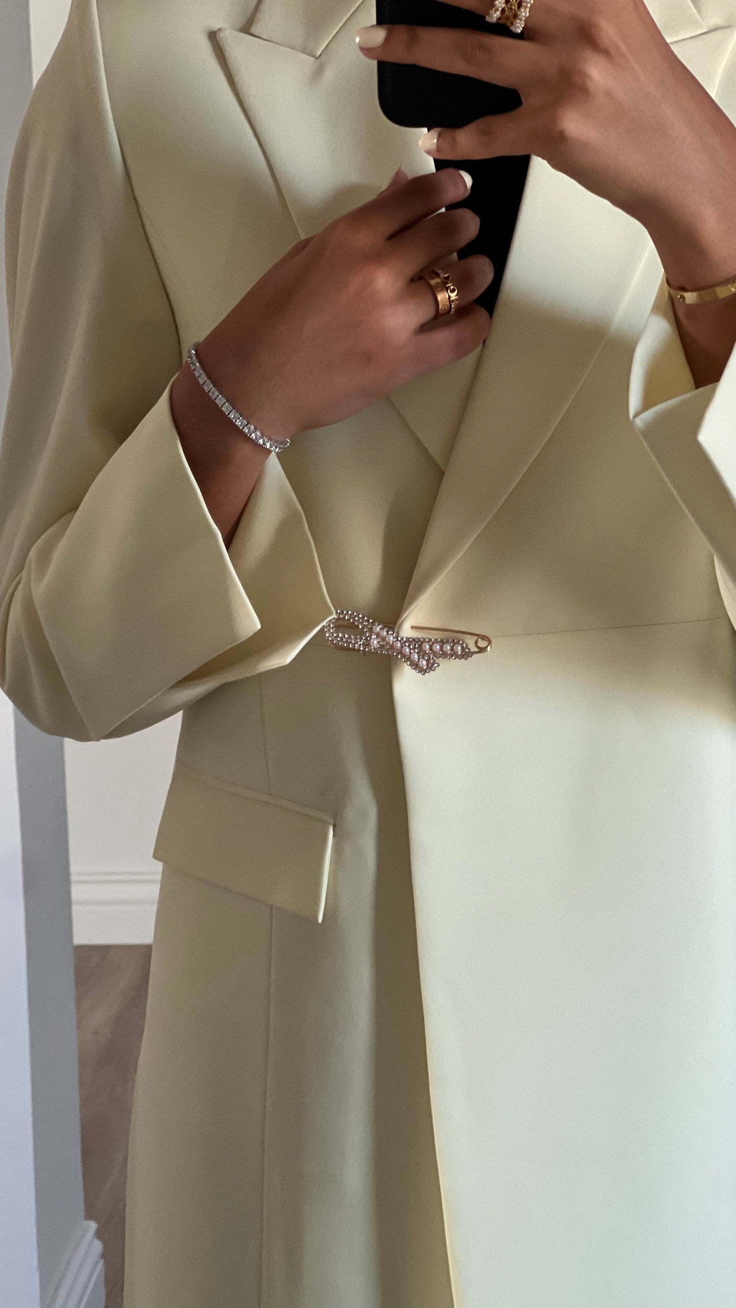 Butter yellow blazer
