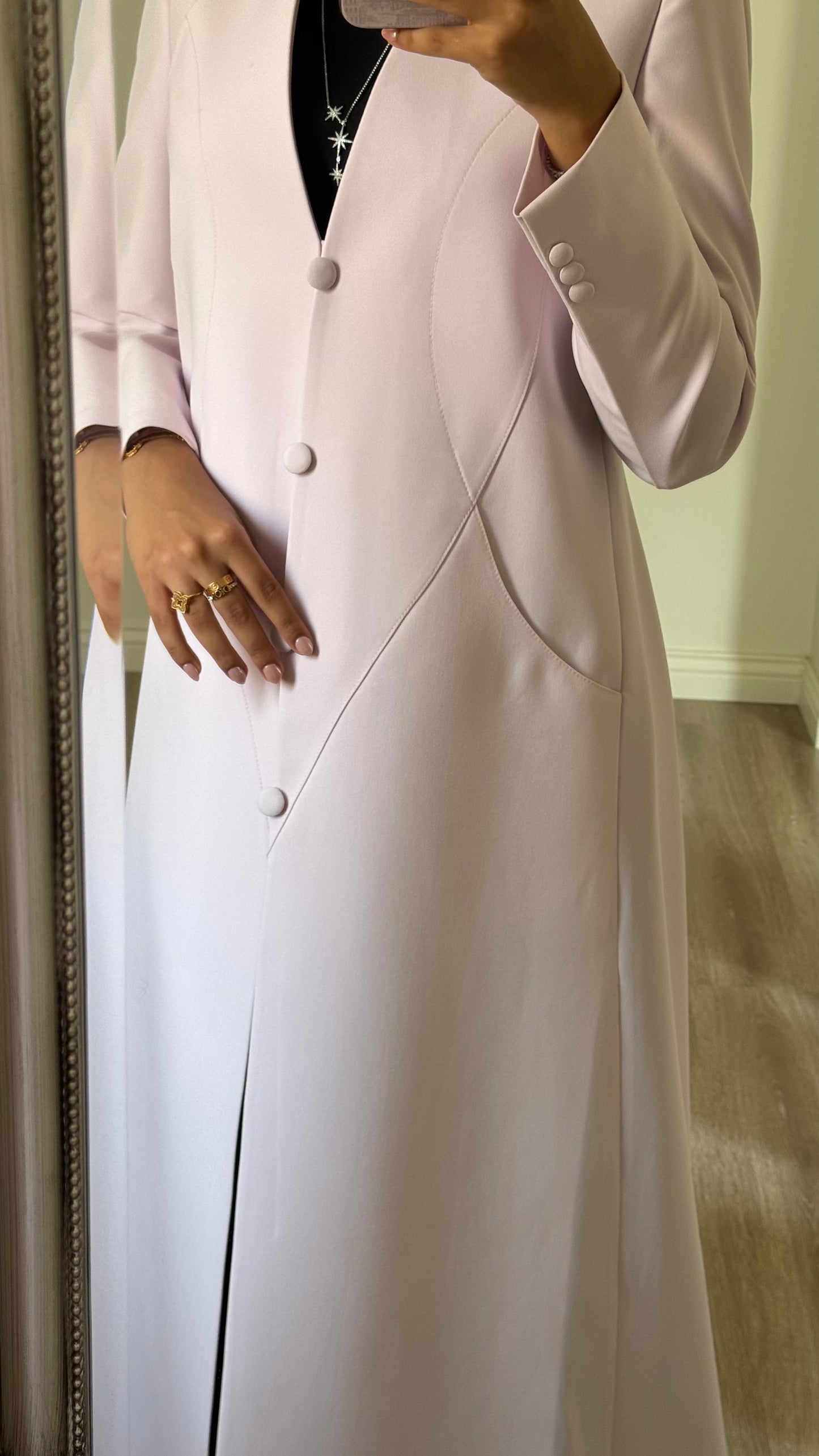 Blush blazer