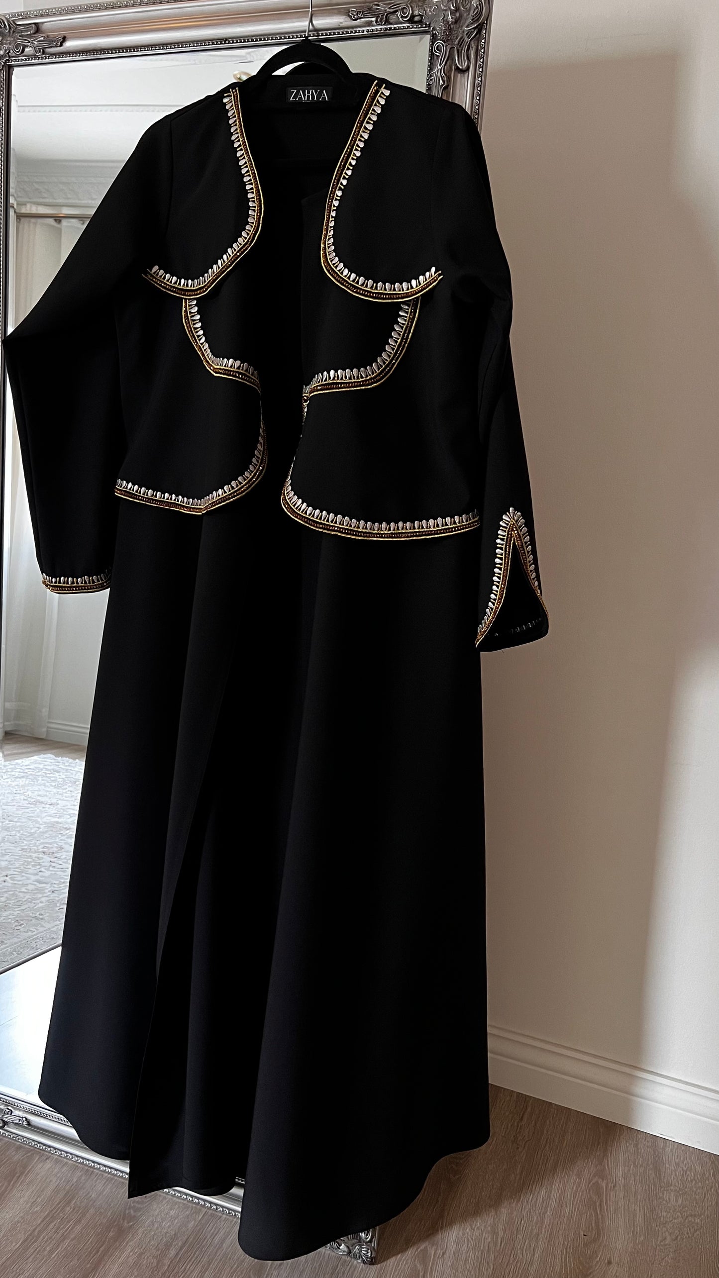Golden abaya