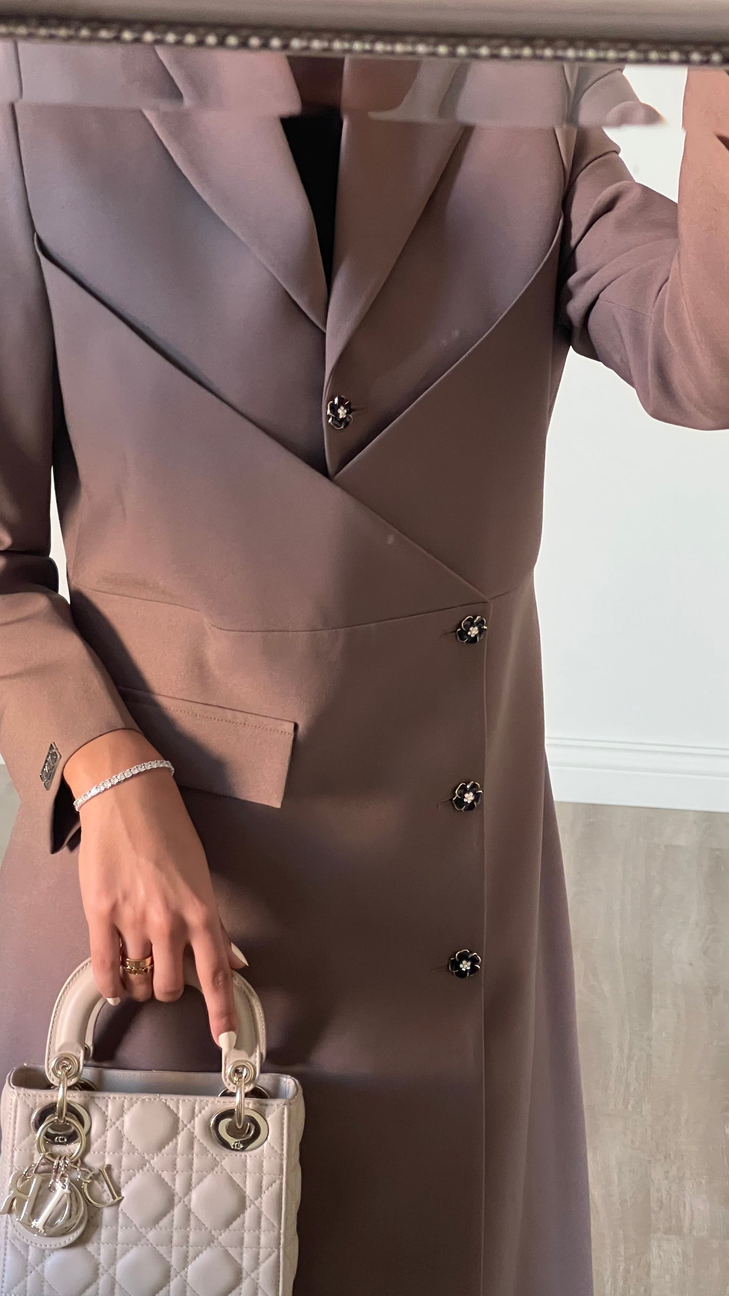 Mocha mousse blazer