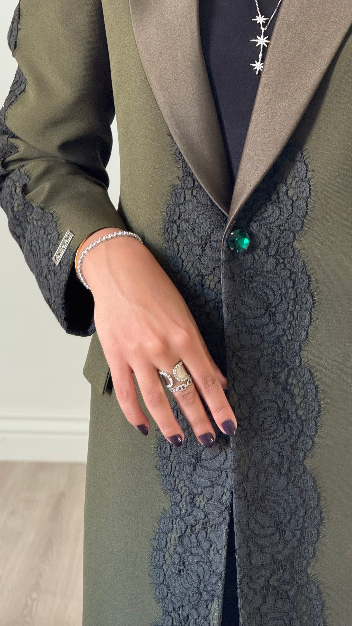 Olive Lace Muse