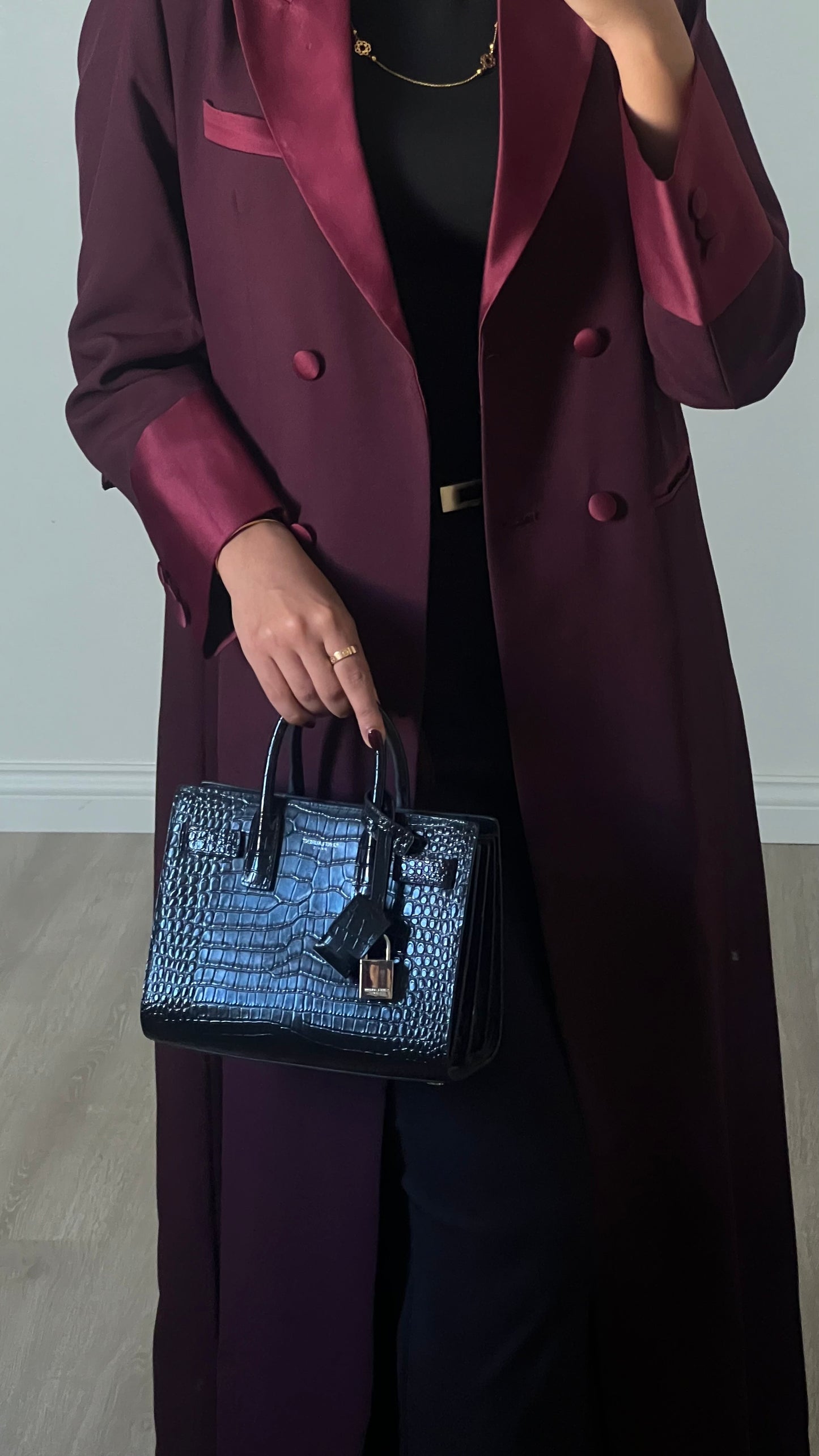 Burgandy blazer 161