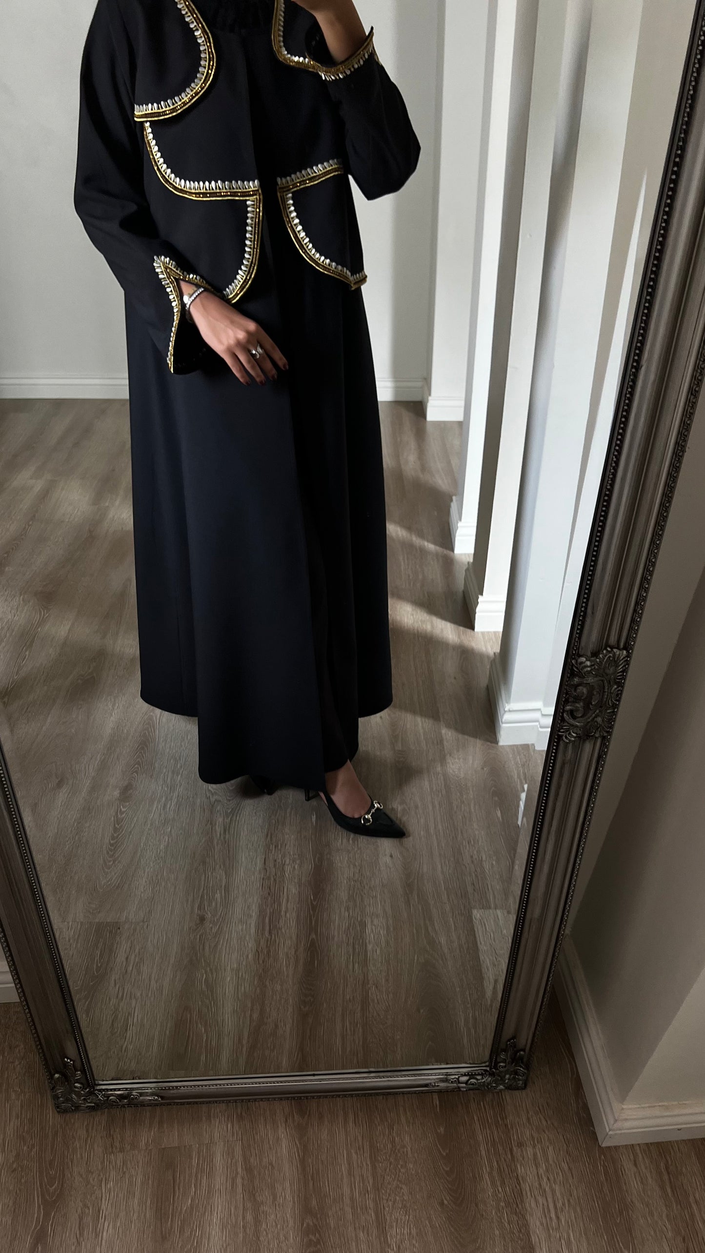 Golden abaya