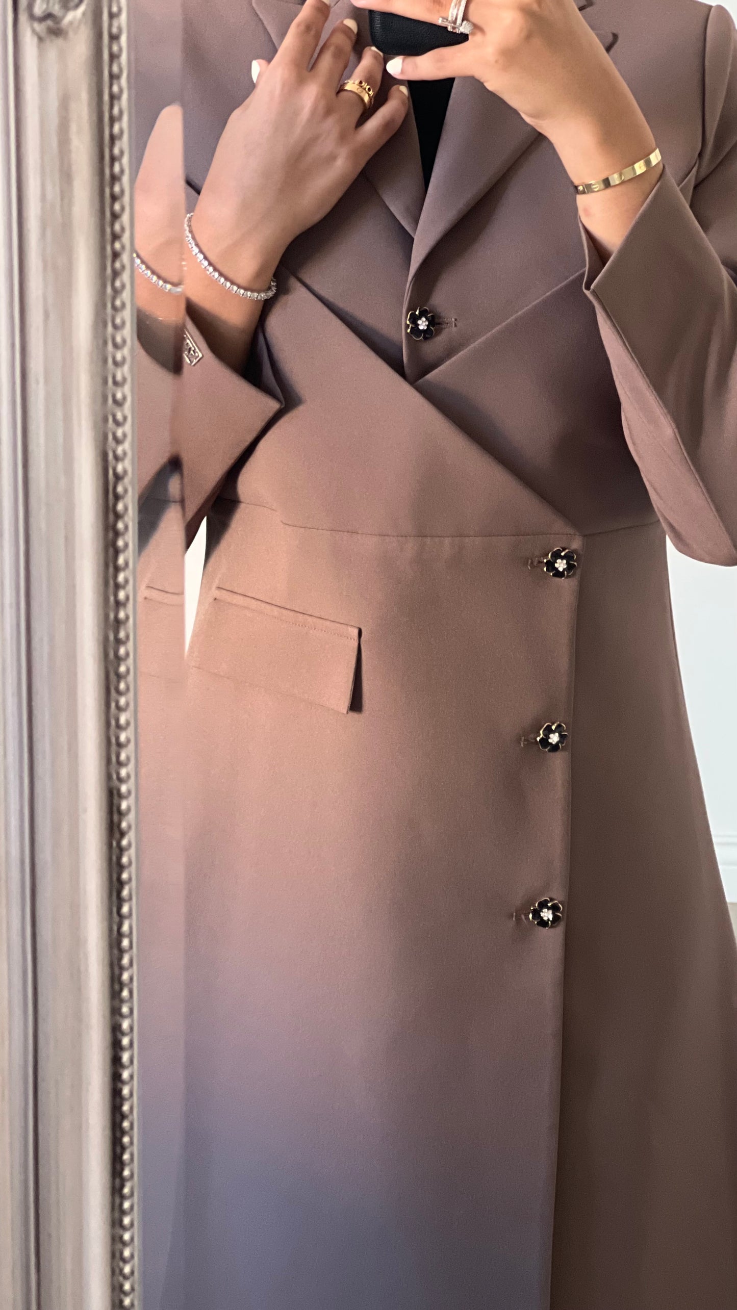 Mocha mousse blazer