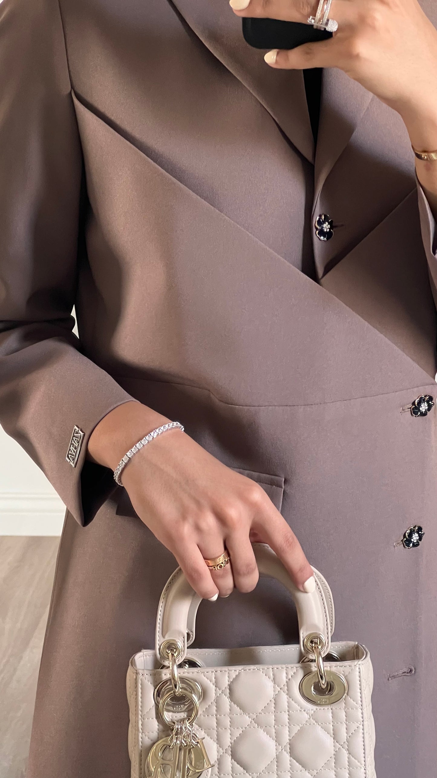 Mocha mousse blazer