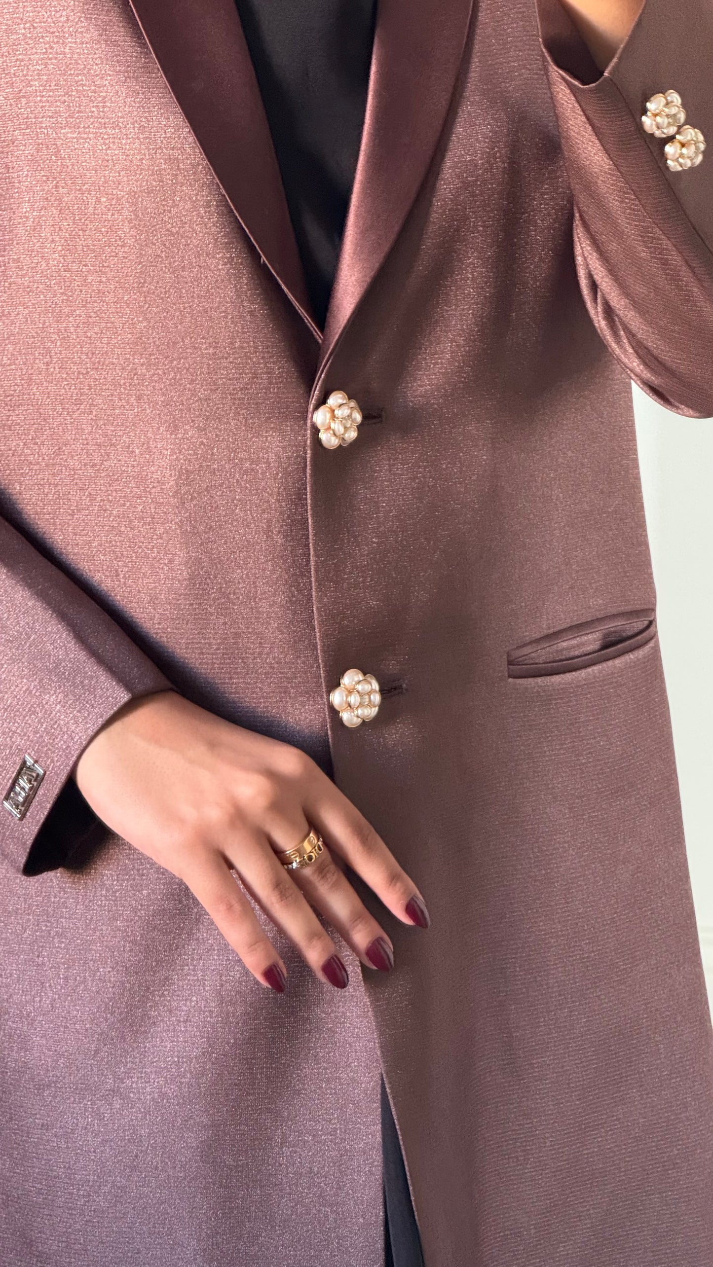 Glamour in purple brown