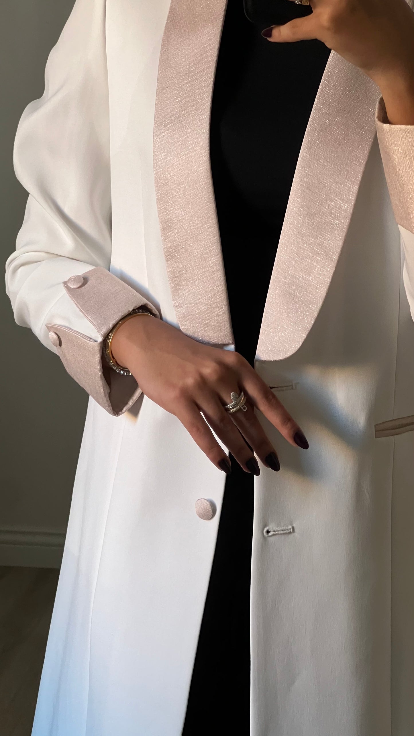 White blazer