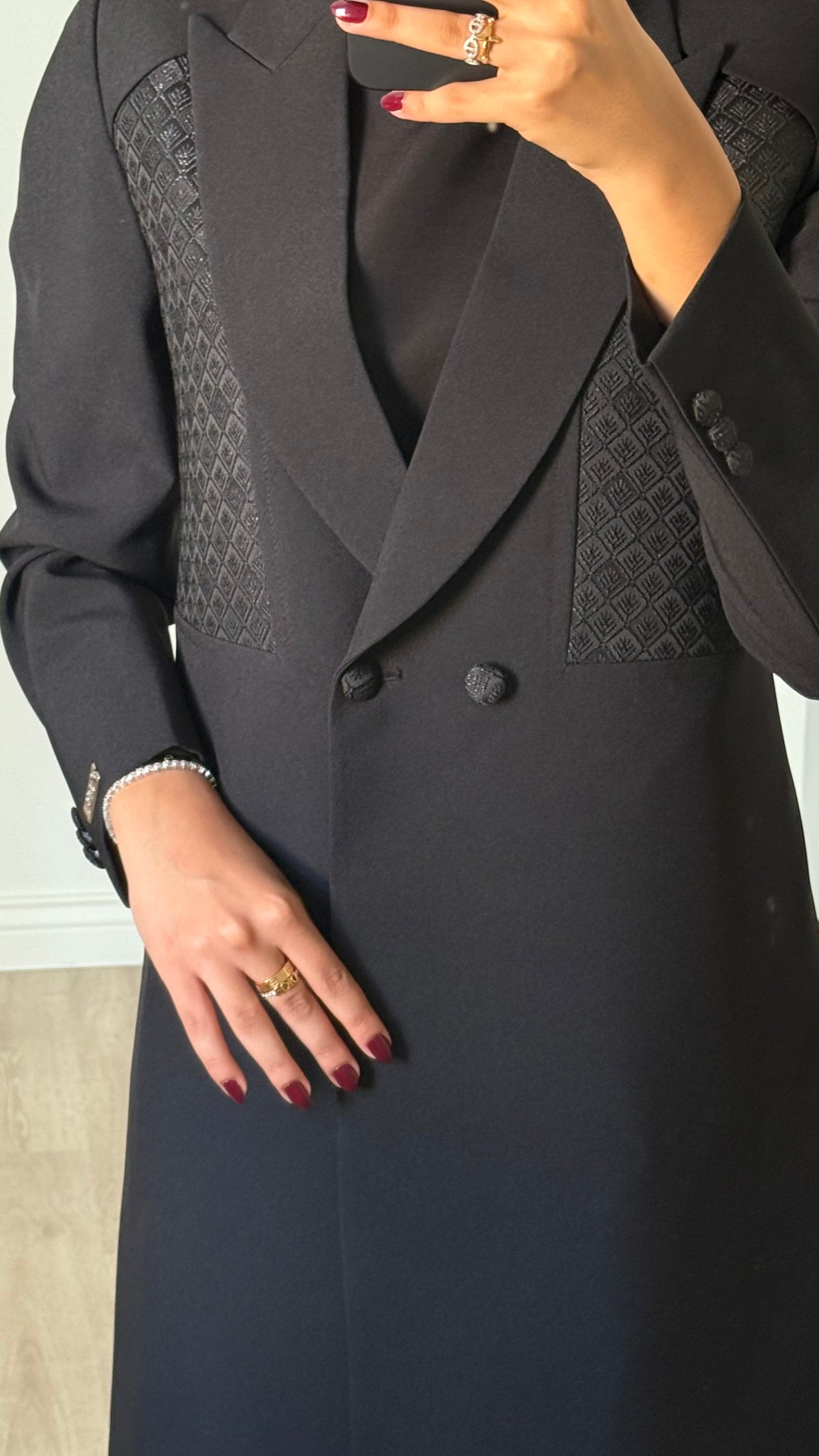 Noir blazer