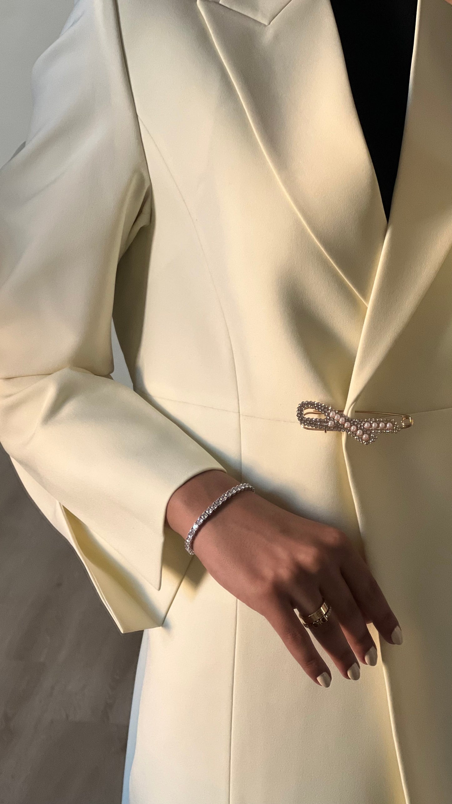 Butter yellow blazer