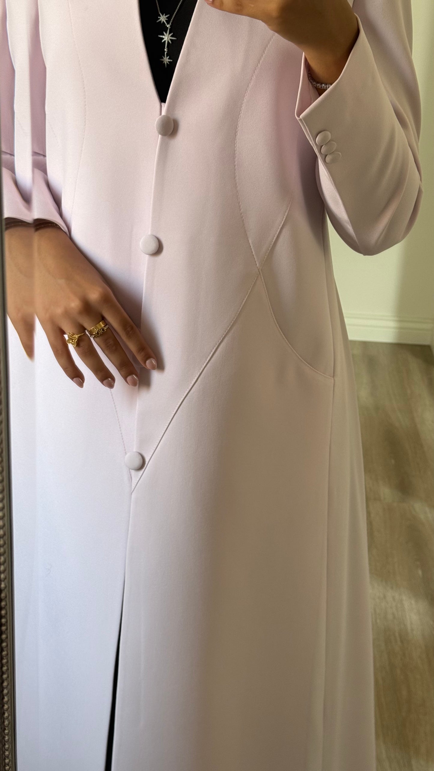 Blush blazer