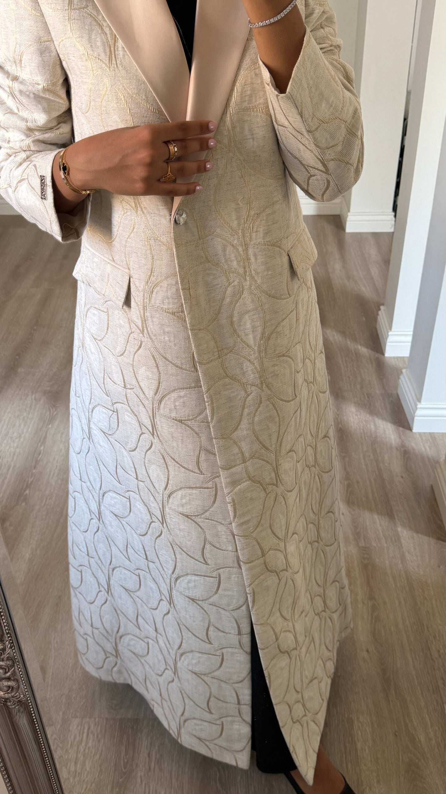 Golden Leaf Jacquard