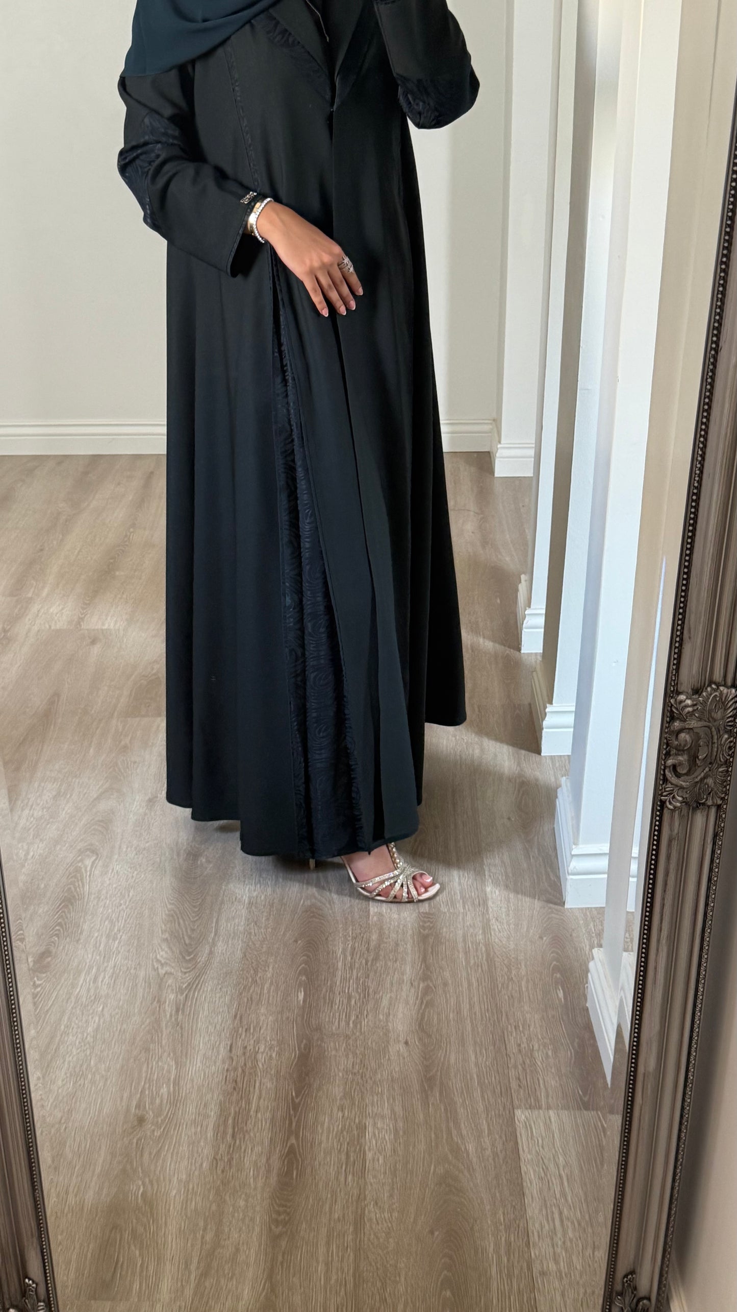 Turquoise abaya