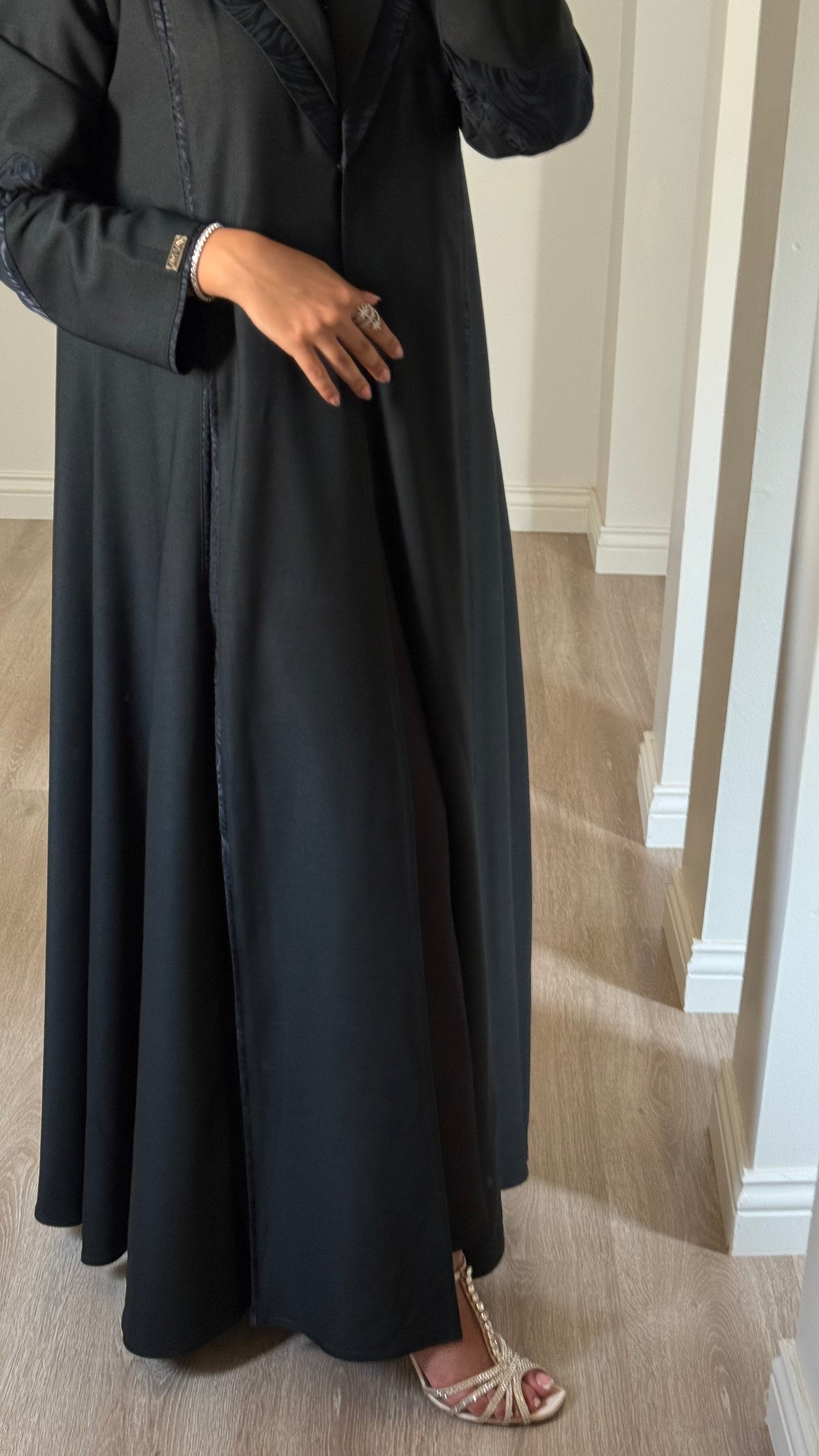 Turquoise abaya