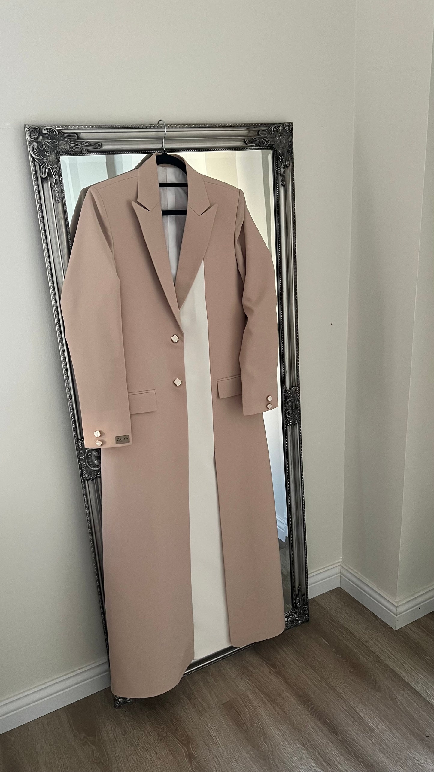 Brown & black blazer