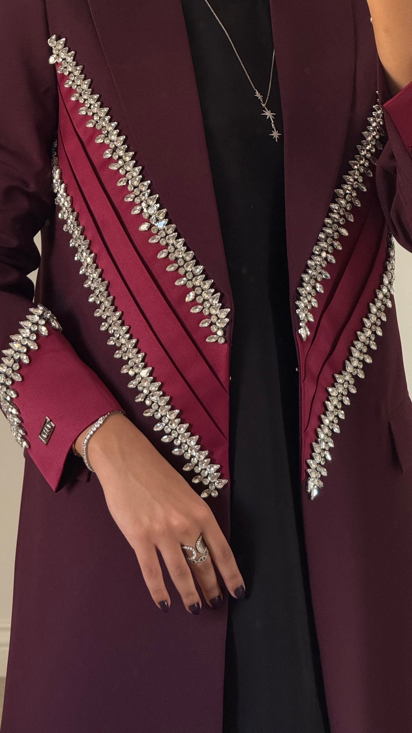 Royal crystal blazer ( fawri )