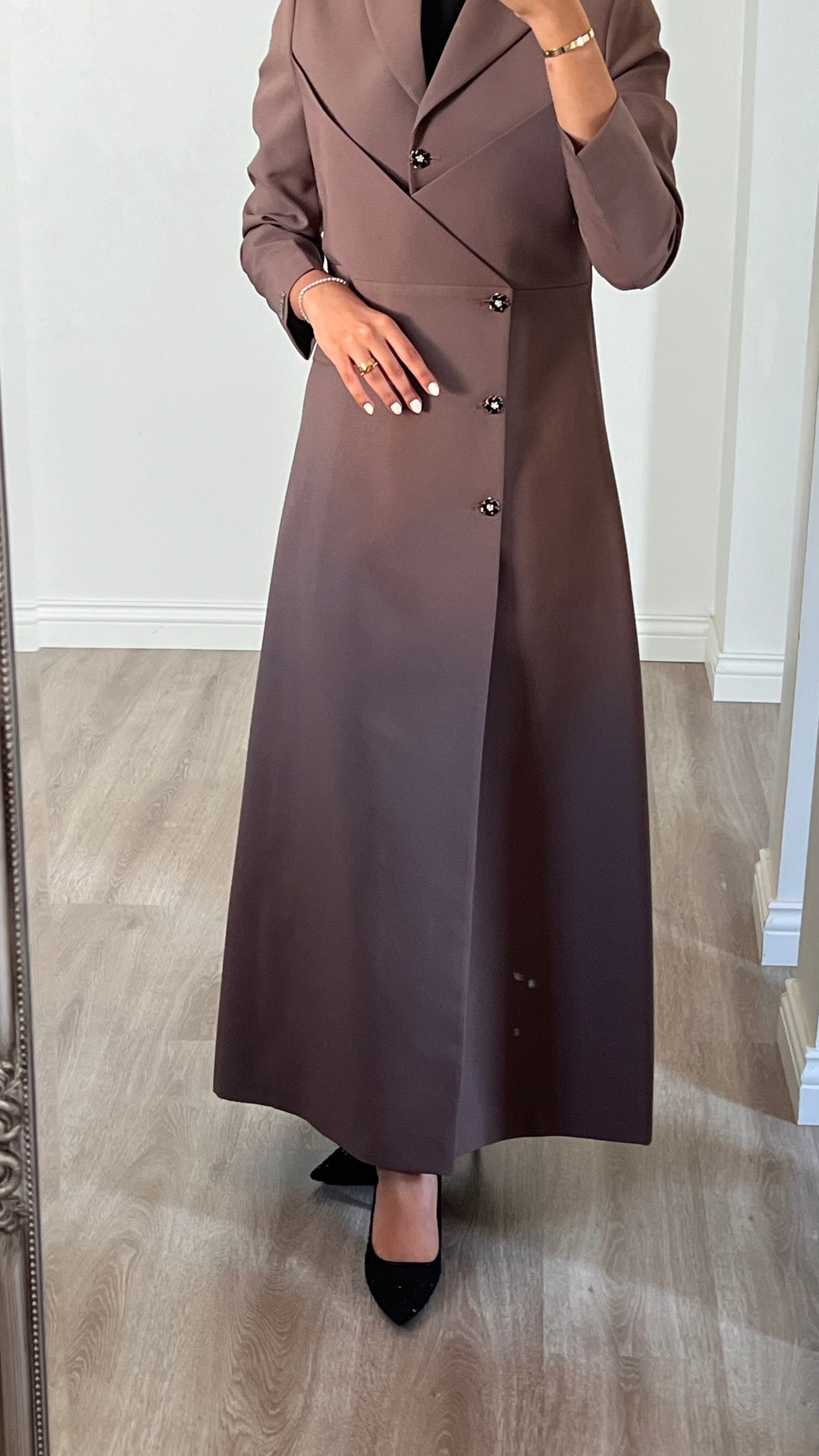 Mocha mousse blazer