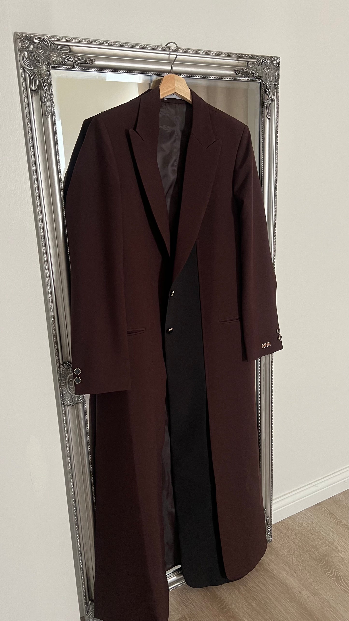 Brown 92 & black blazer