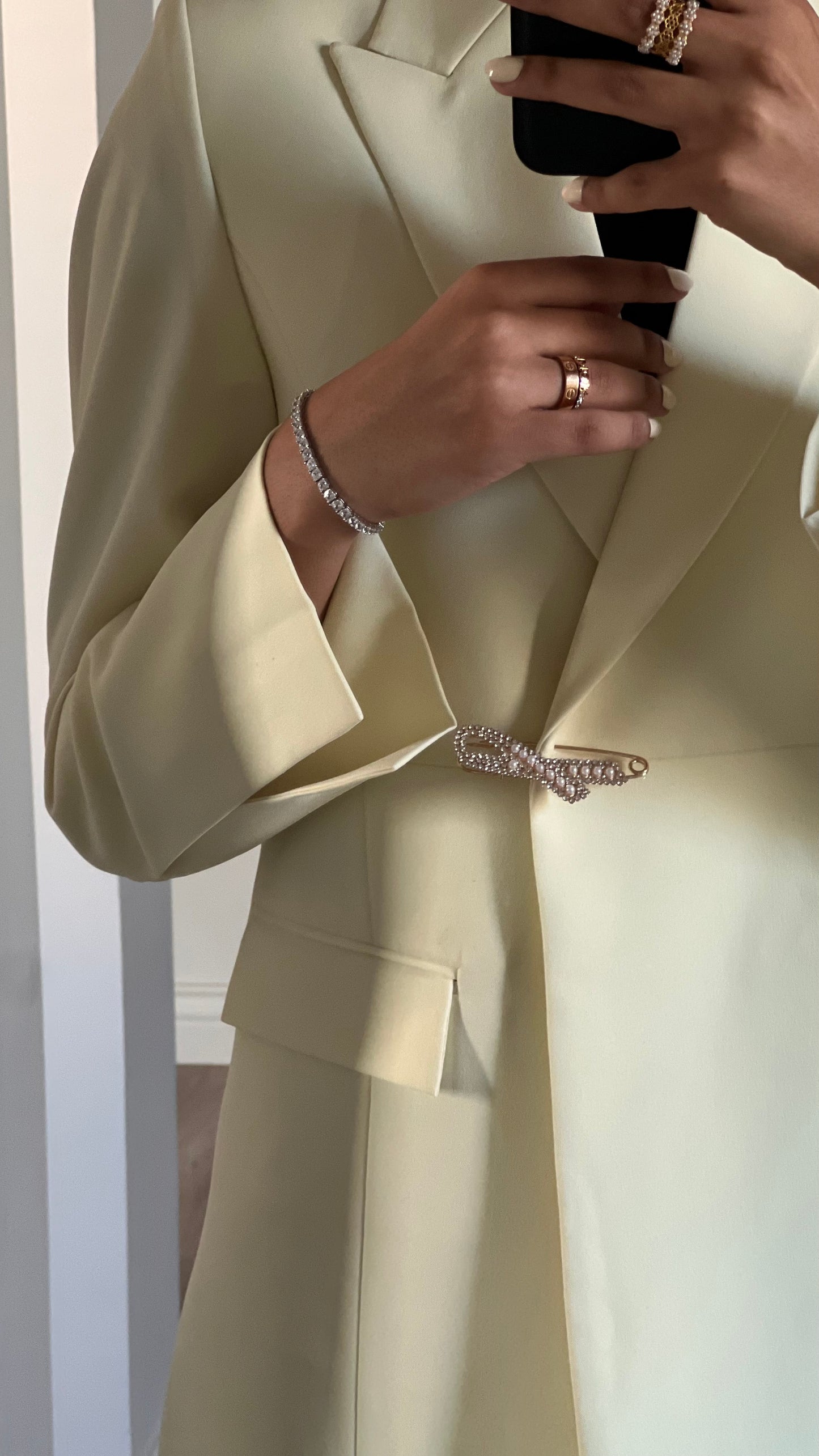 Butter yellow blazer