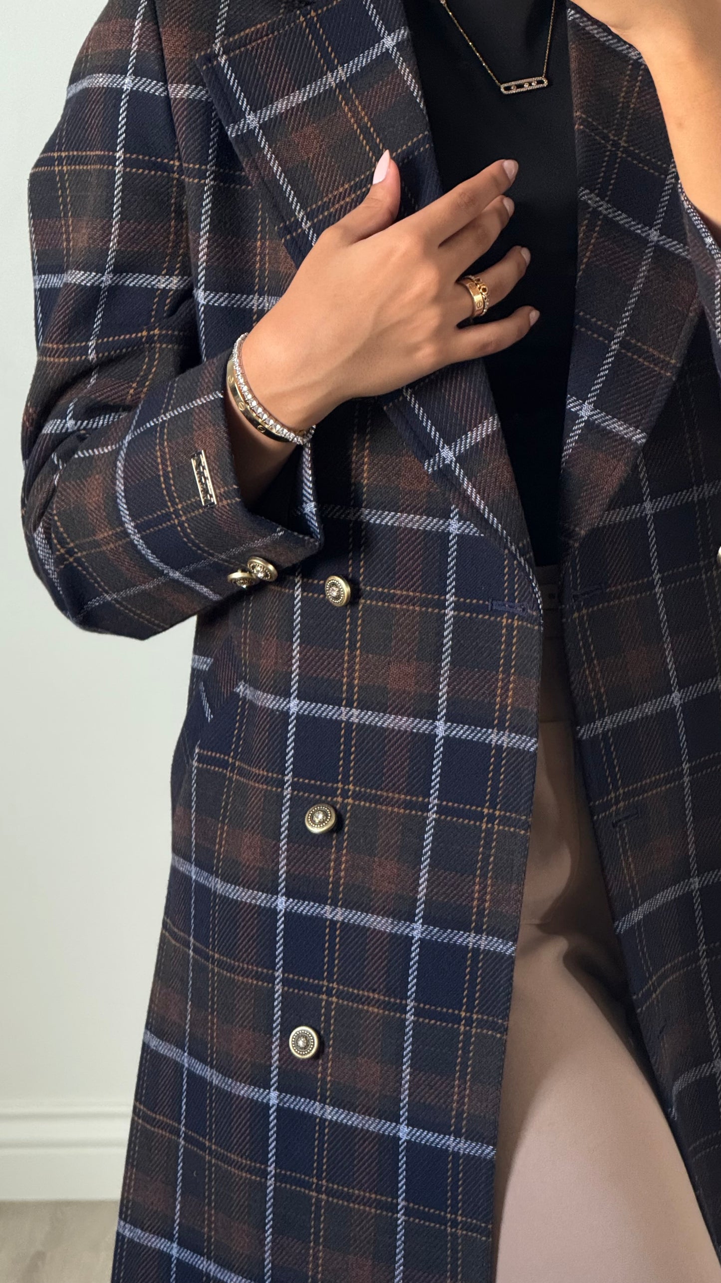 Heritage Check Coat