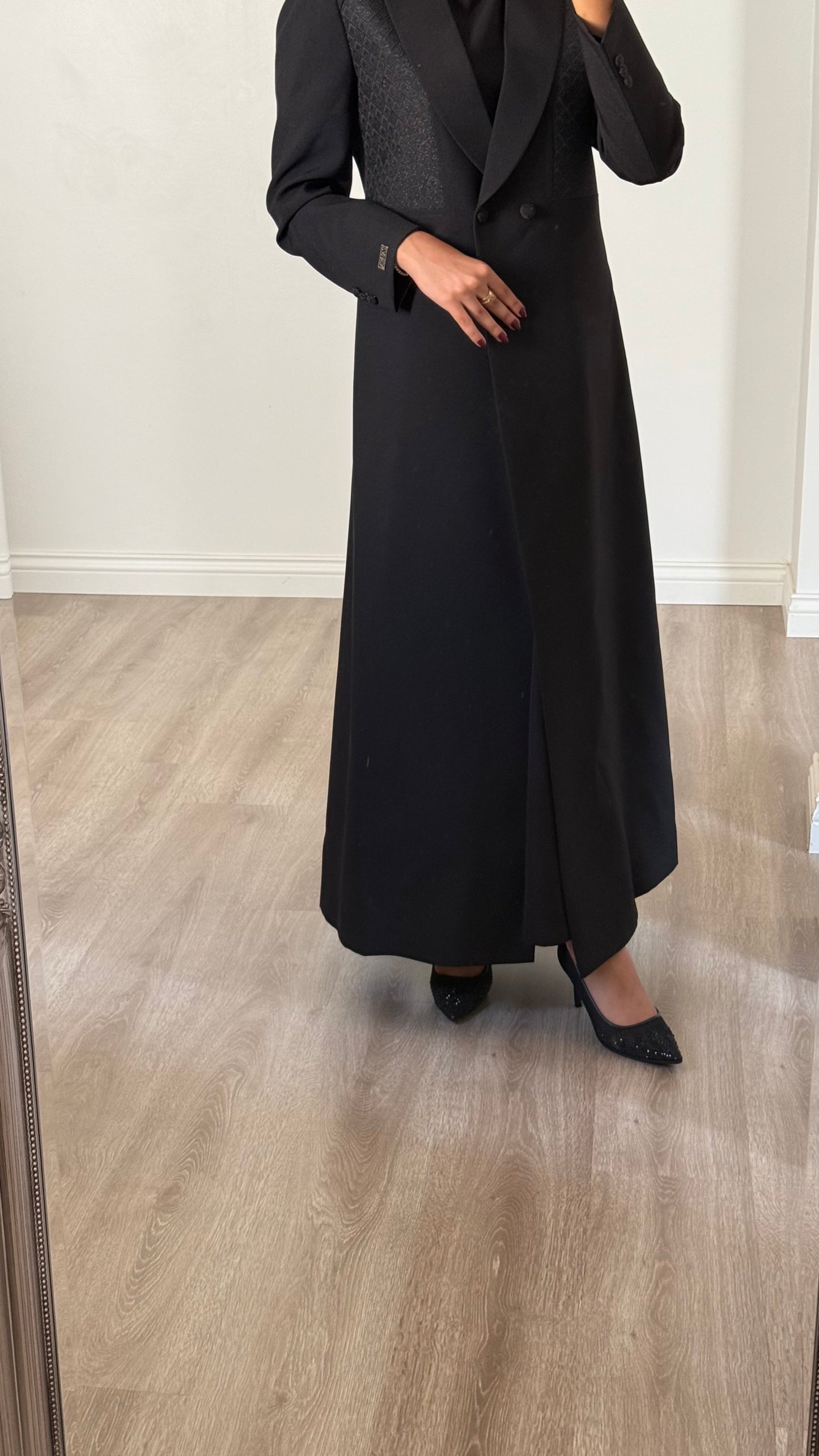Noir blazer