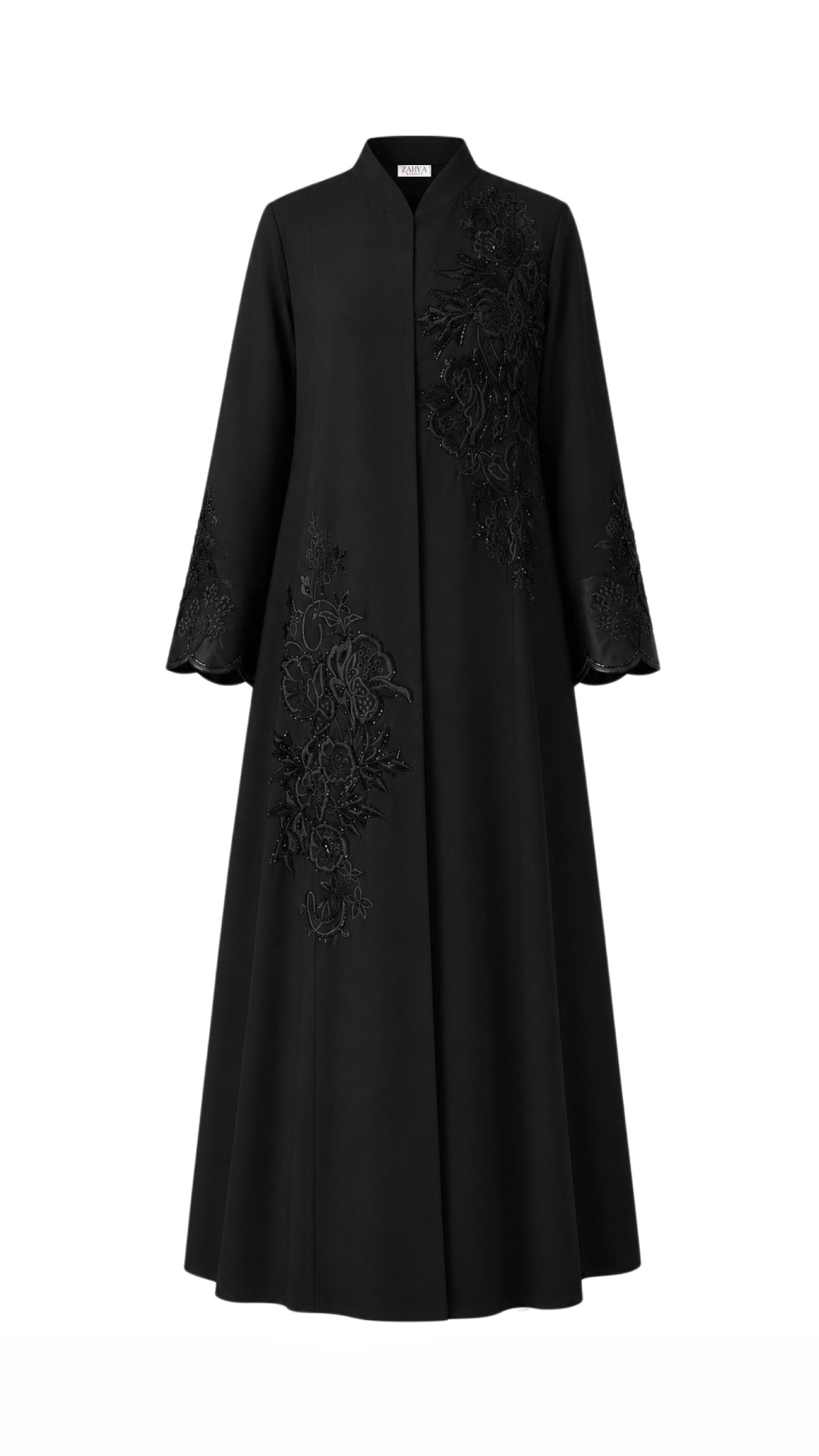 Bloom - Black Abaya