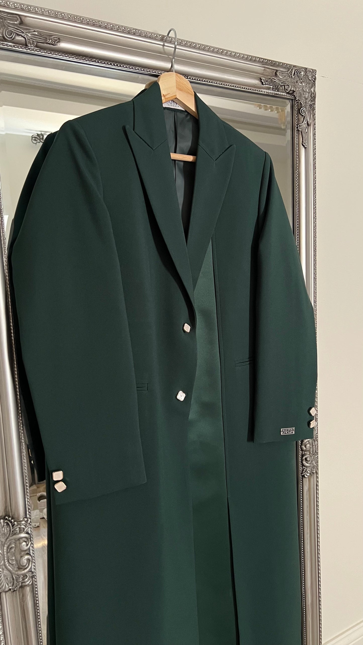 Royal green blazer ( fawri )