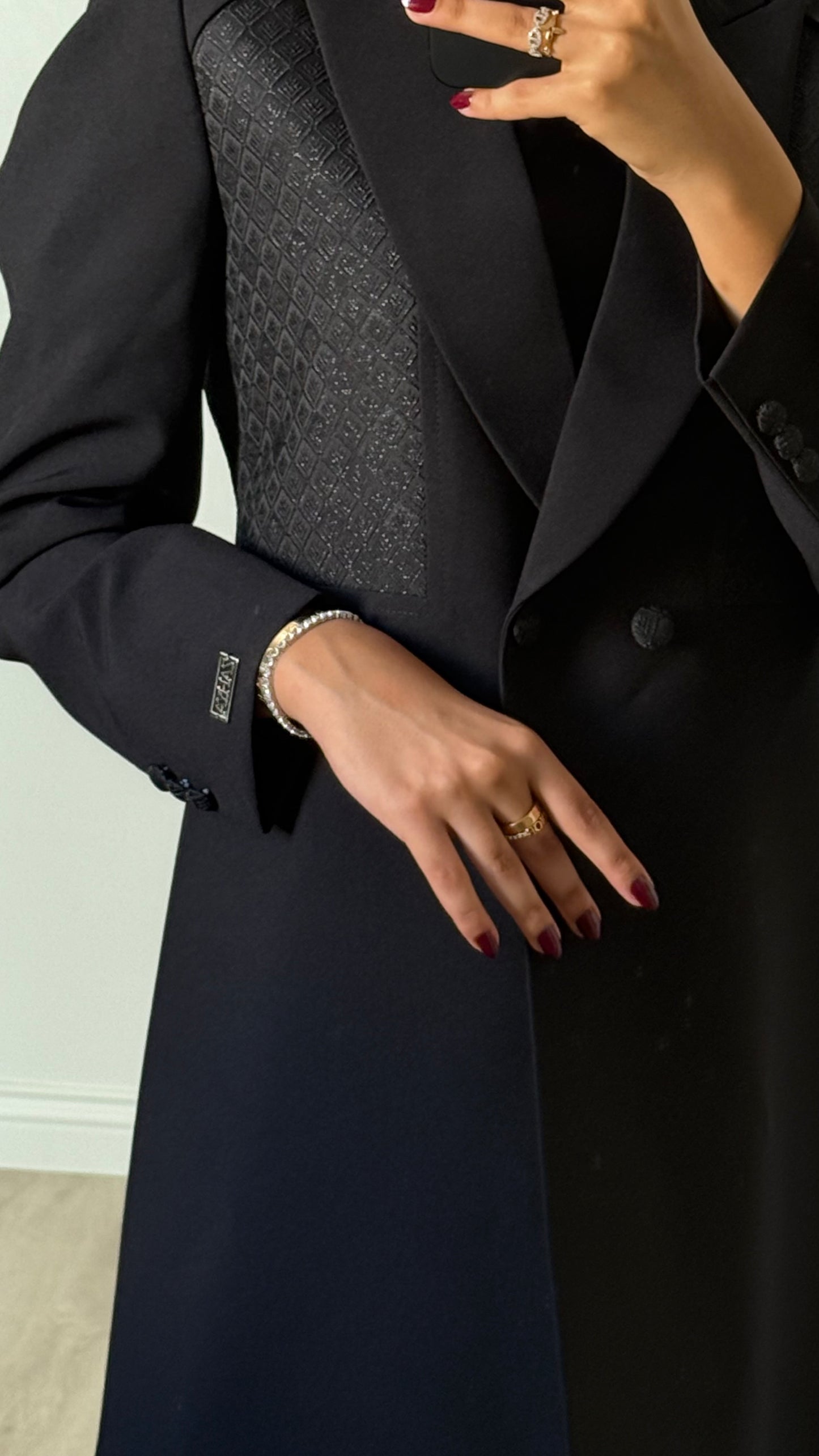 Noir blazer