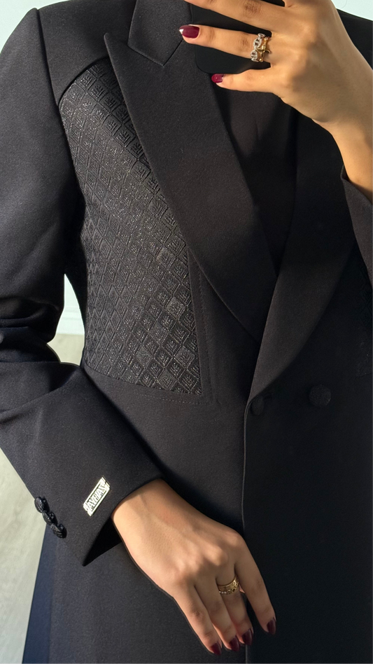 Noir blazer