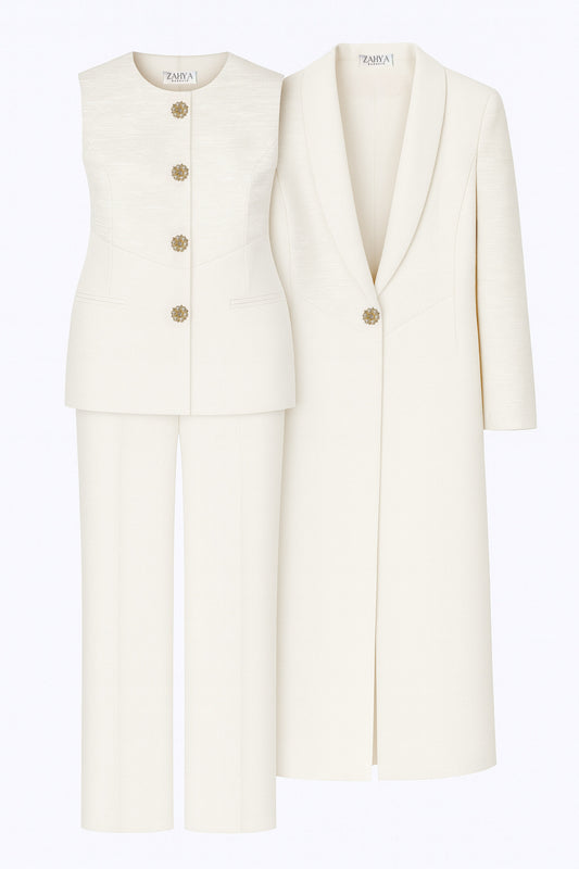 Cream Sheen set